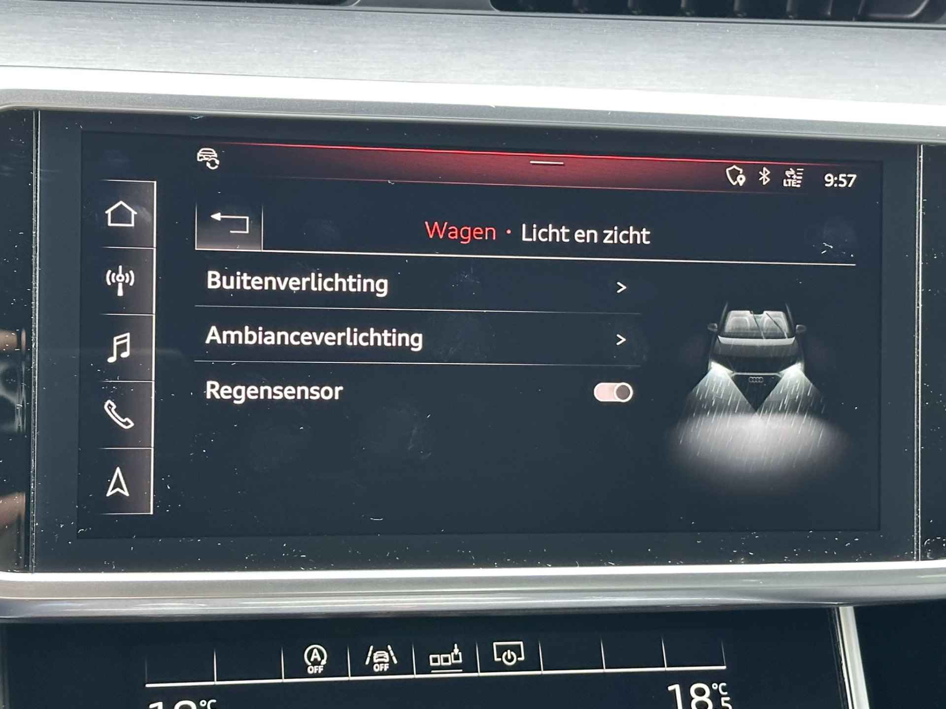 Audi A6 Limousine 50 TDI quattro Sport 286pk | Matrix LED | S-Line | 21 inch | Apple Carplay | Virtual Cockpit | Elektr. Sportstoelen | Camera | Trekhaak - 56/99