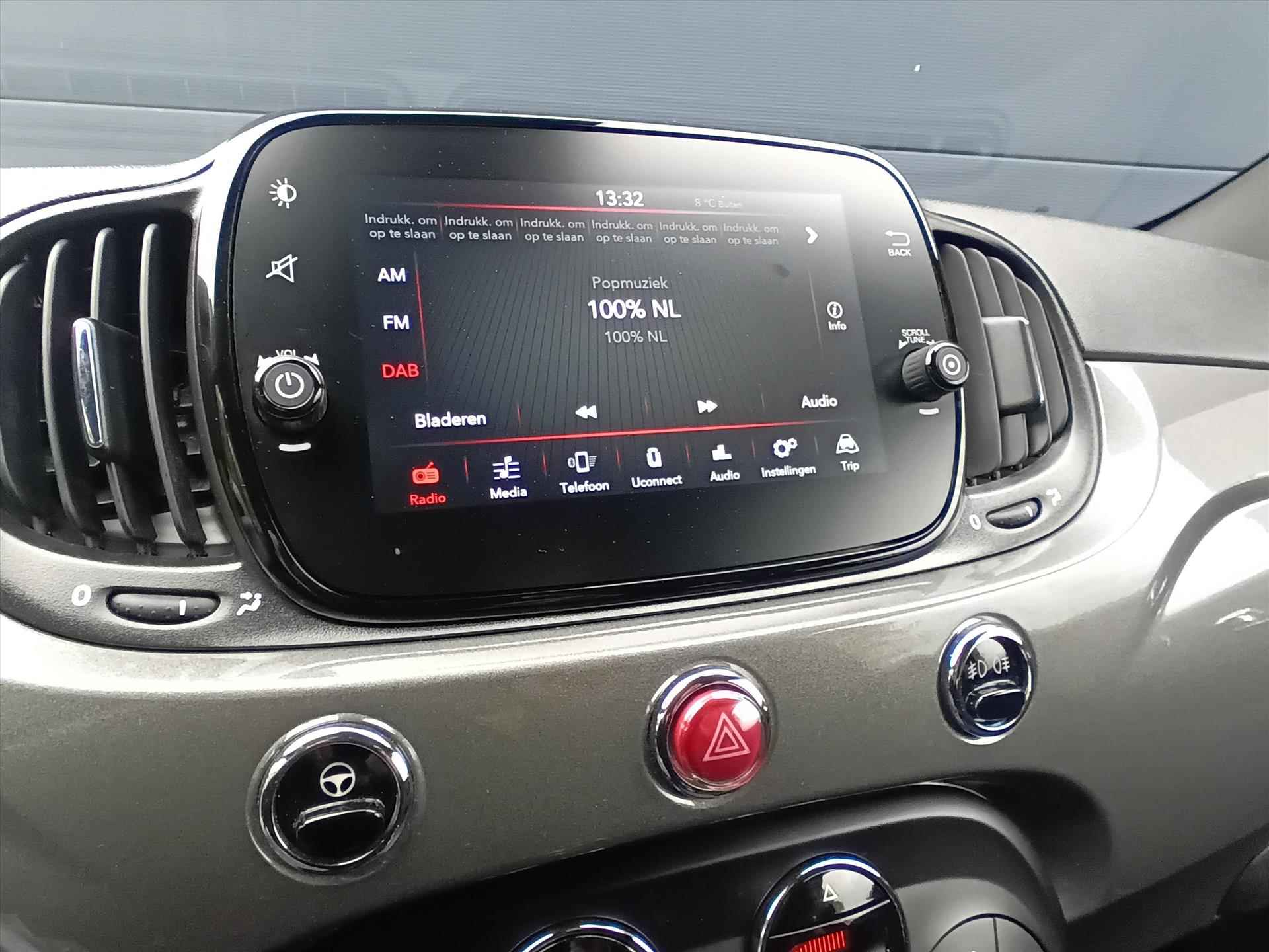 FIAT 500 1.0 70pk Hybrid Club | Apple Carplay/Android Auto | DAB+ | Airco | Sensoren | Bluetooth | - 13/31