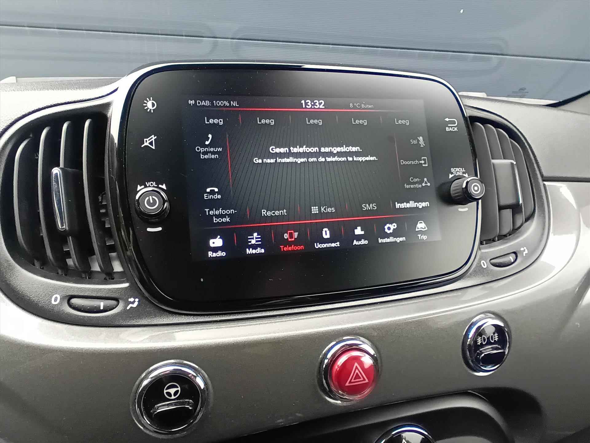 FIAT 500 1.0 70pk Hybrid Club | Apple Carplay/Android Auto | DAB+ | Airco | Sensoren | Bluetooth | - 15/31