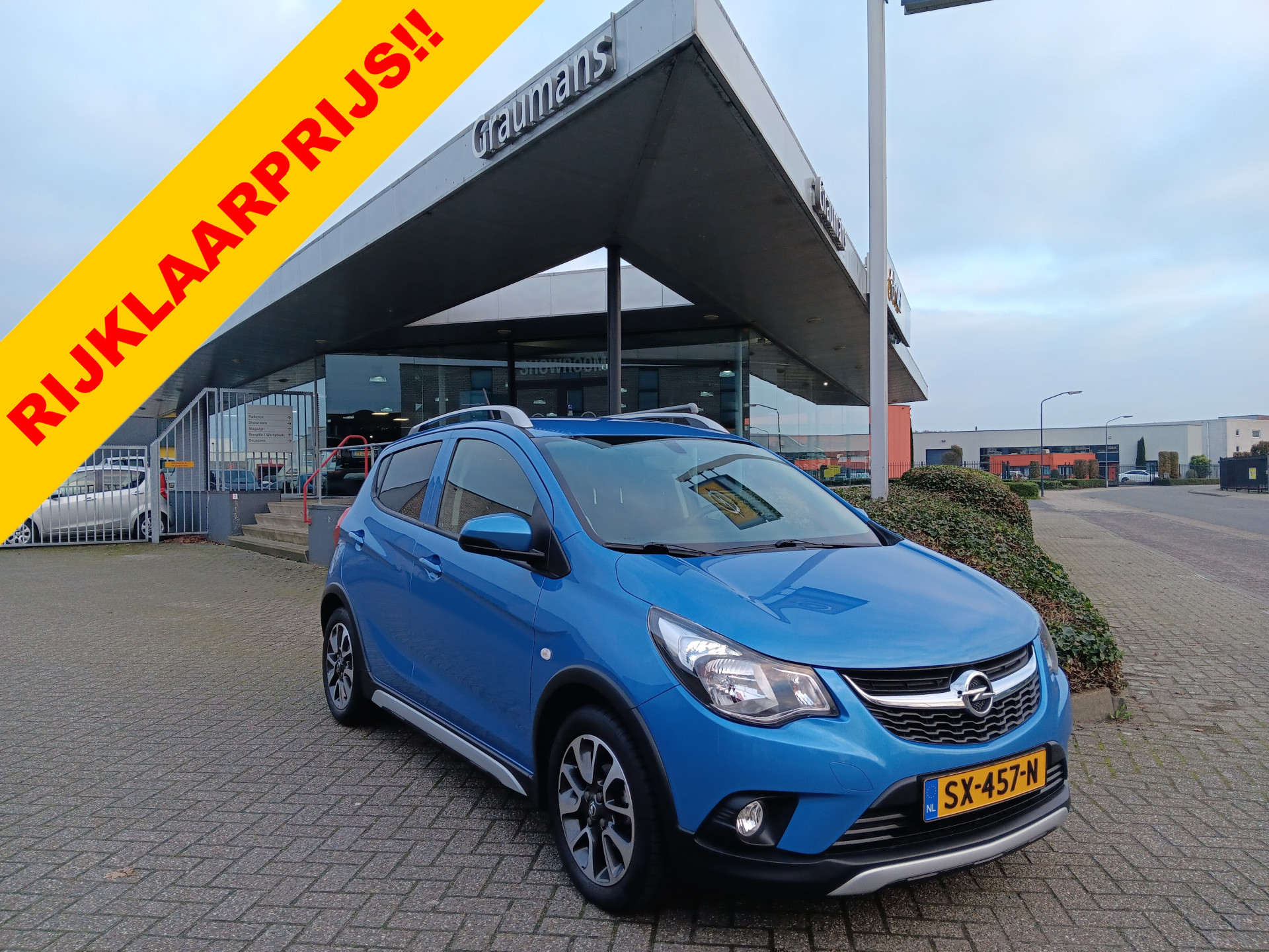 Opel KARL ROCKS 1.0 Online Edition AUTOMAAT, Airco, Navigatie, PDC, LMV, 12 MND BOVAGGARANTIE