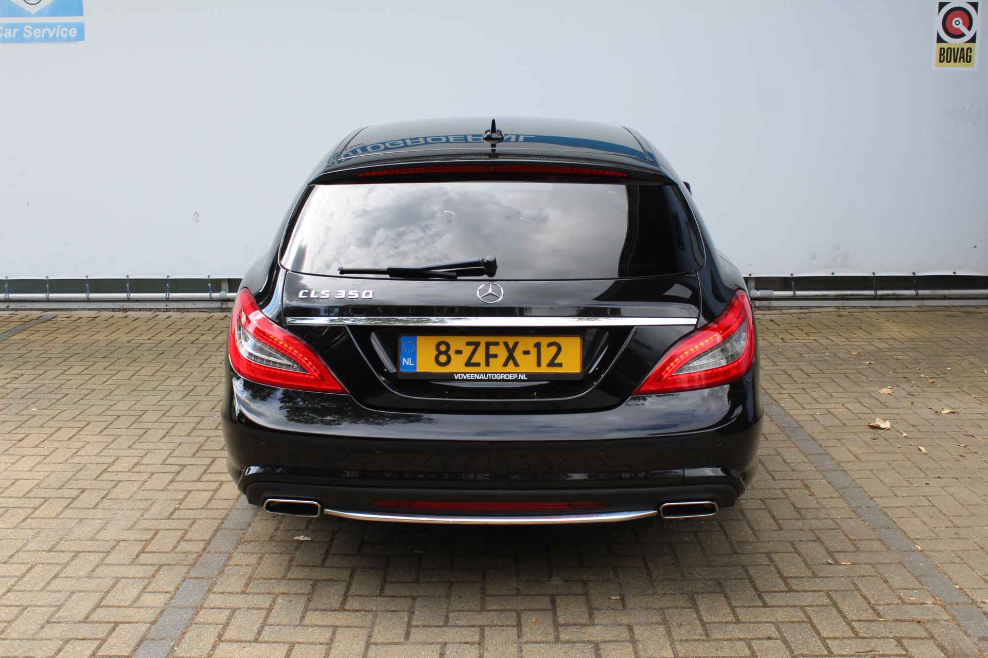 Mercedes-Benz CLS-Klasse Shooting Brake 350 | Incl. 12 maanden Garantie | Navi | Clima | Adaptive cruise | Memmory stand stoelen voor | Stuur elektrisch verstelbaar | harman/kardon audiosysteem | Elektrische kofferbak | Stoelverwarming | Schuif/kantel dak | Achteruitrijcamera | Parkeersensoren V+A | 18 Inch LMV | Lederen bekleding | F1 Flippers | - 9/73