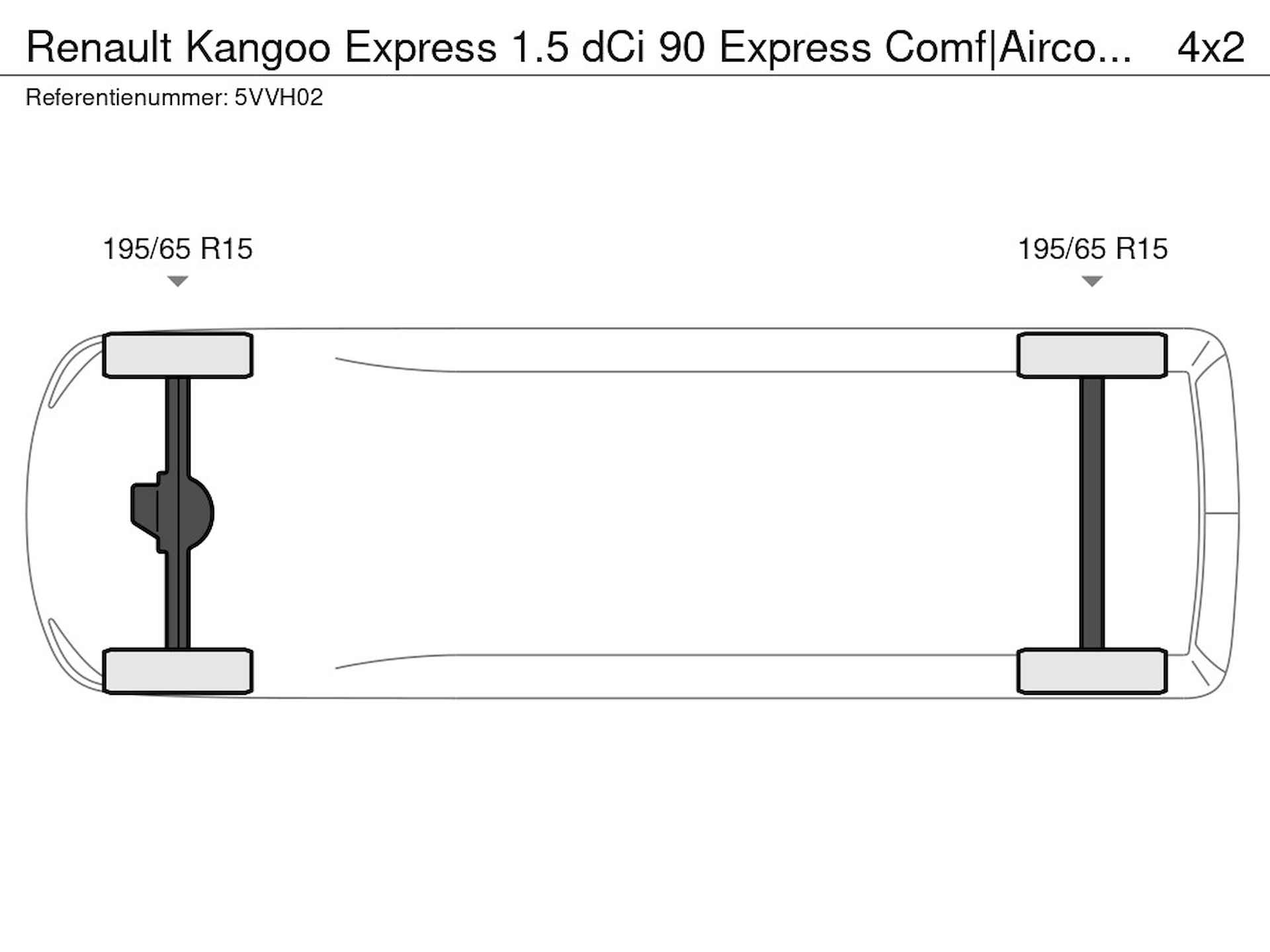 Renault Kangoo Express 1.5 dCi 90 Express Comf|Airco|Cruise-Cont.|schuifdeur rechts| - 22/22