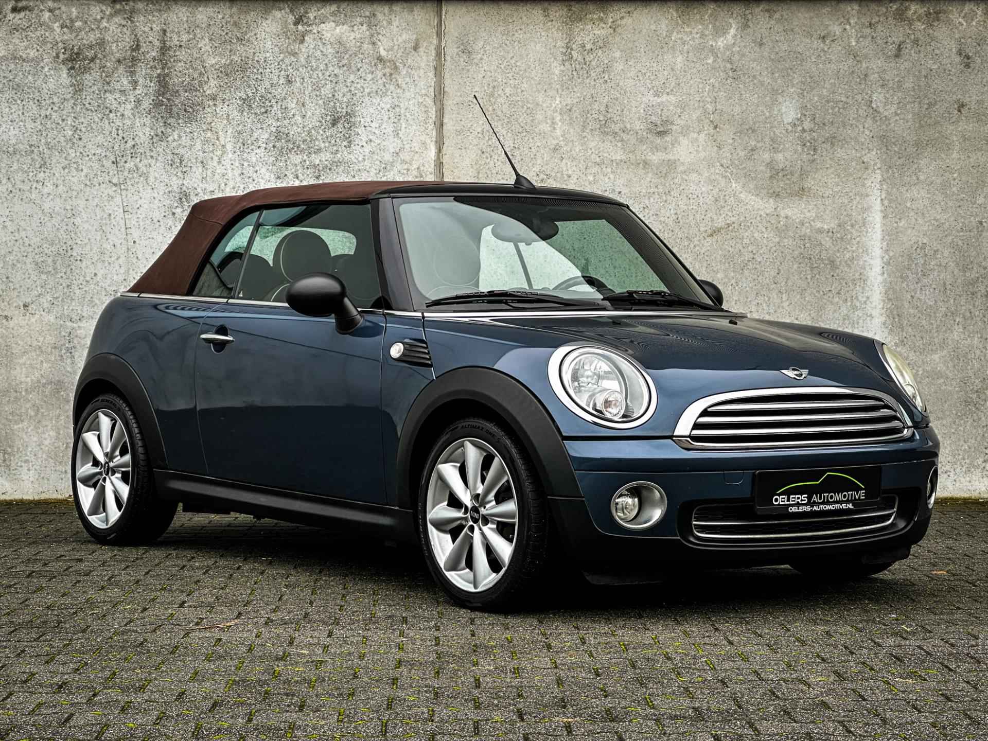 Mini Mini Cabrio 1.6 Cooper Chili | Org. NL | Clima | Cruise | Navi | Leder | Stoelverw. | Metalic lak | - 5/40