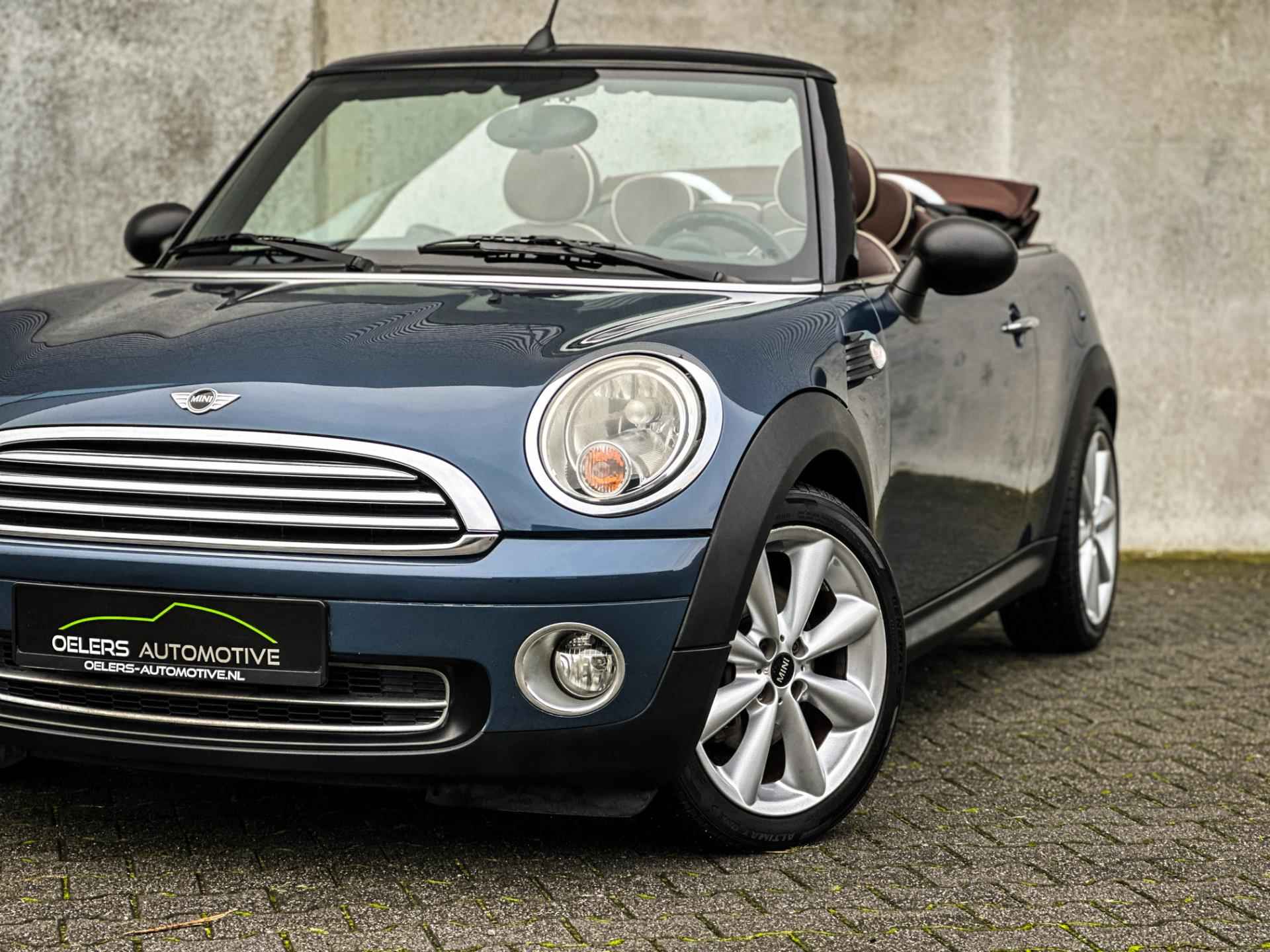 Mini Mini Cabrio 1.6 Cooper Chili | Org. NL | Clima | Cruise | Navi | Leder | Stoelverw. | Metalic lak | - 14/40