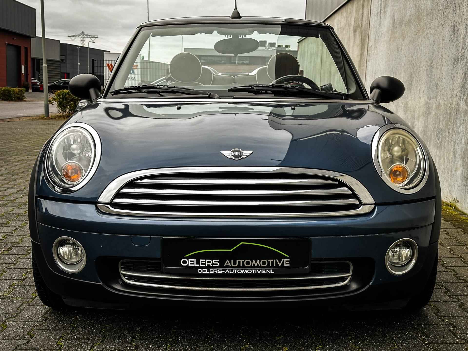 Mini Mini Cabrio 1.6 Cooper Chili | Org. NL | Clima | Cruise | Navi | Leder | Stoelverw. | Metalic lak | - 17/40