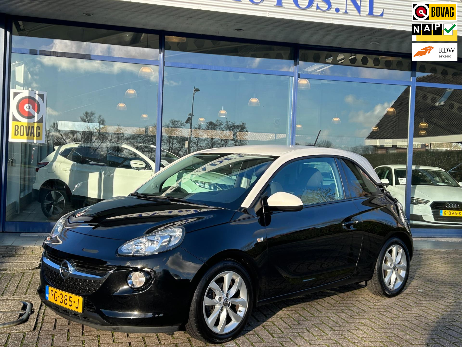 Opel ADAM 1.0 Turbo Jam Favourite Airco Cruise Park.Sens DAB Audio NAP NL-Auto Dealeronderhouden!