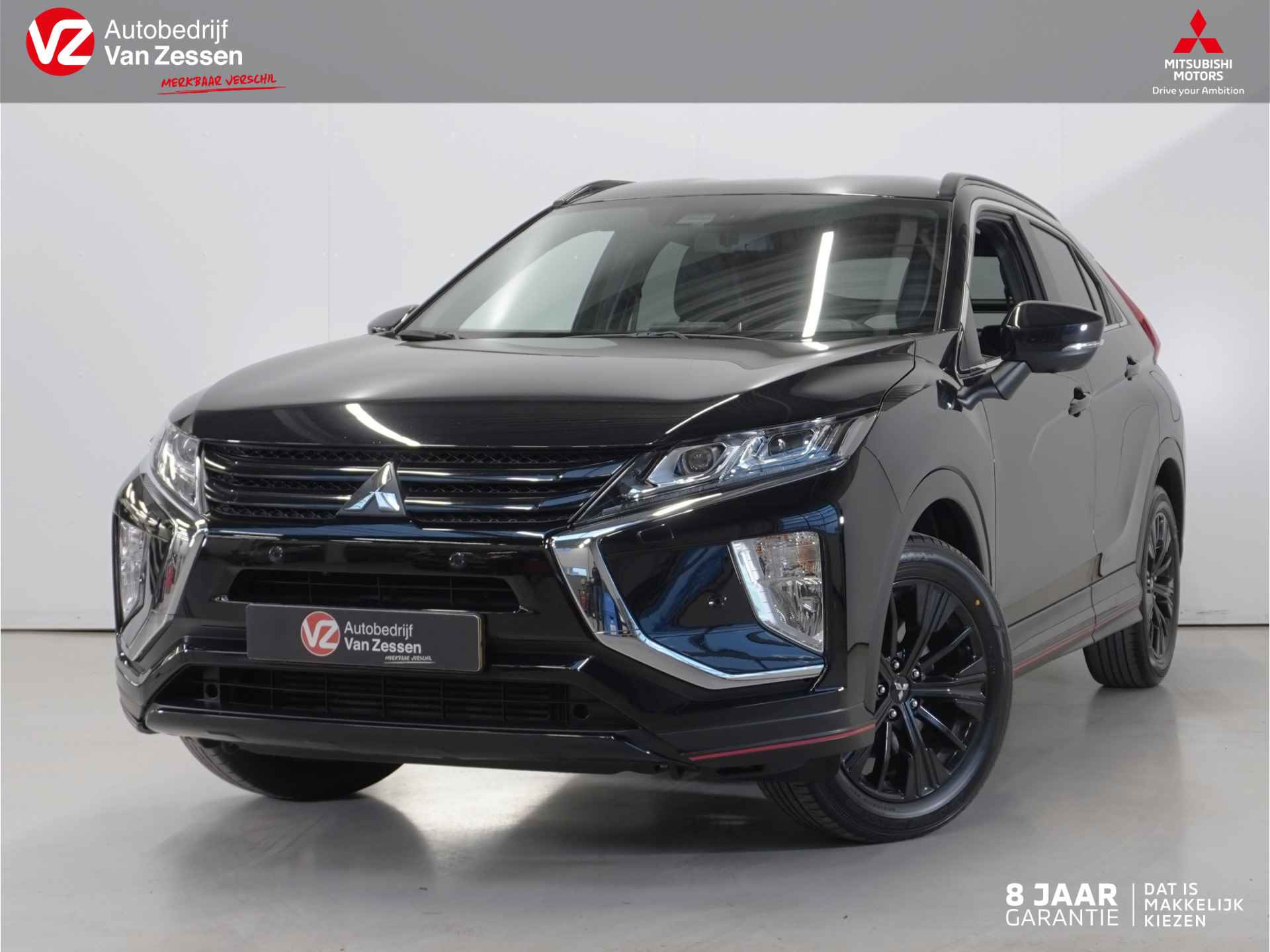 Mitsubishi Eclipse Cross 1.5 DI-T Black Edition | Automaat | Leder | Sport Pack | Trekhaak | Garantie tot 10-1-2028!