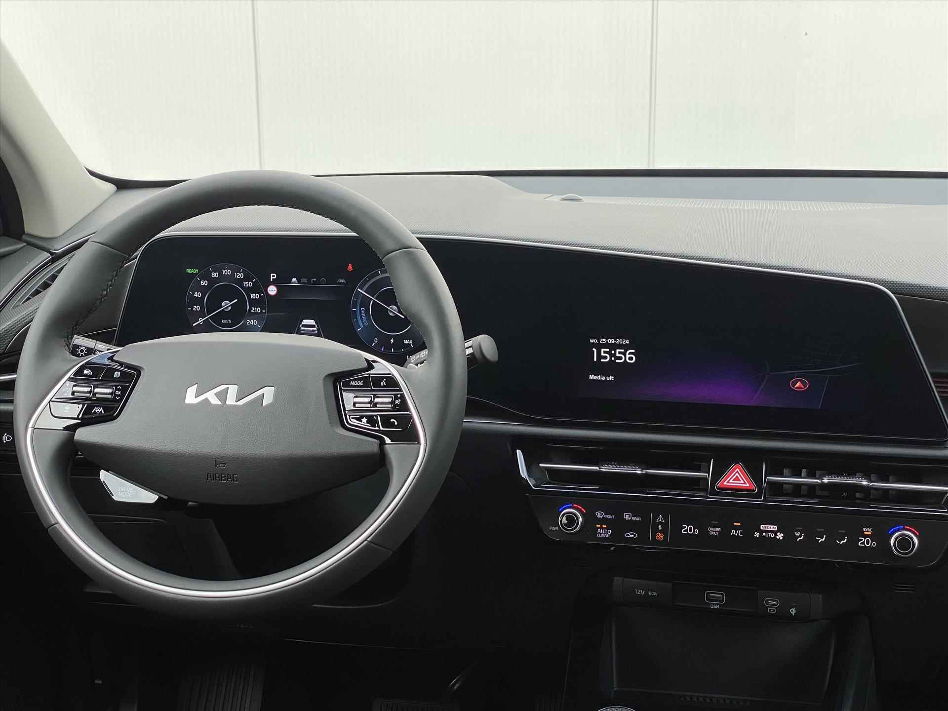 KIA e-Niro 64,8 kWh 204pk Aut Edition Advanced | Navigatie | Leder | Elektrische stoel | Stoelverwarming | Carplay | Camera - 12/37