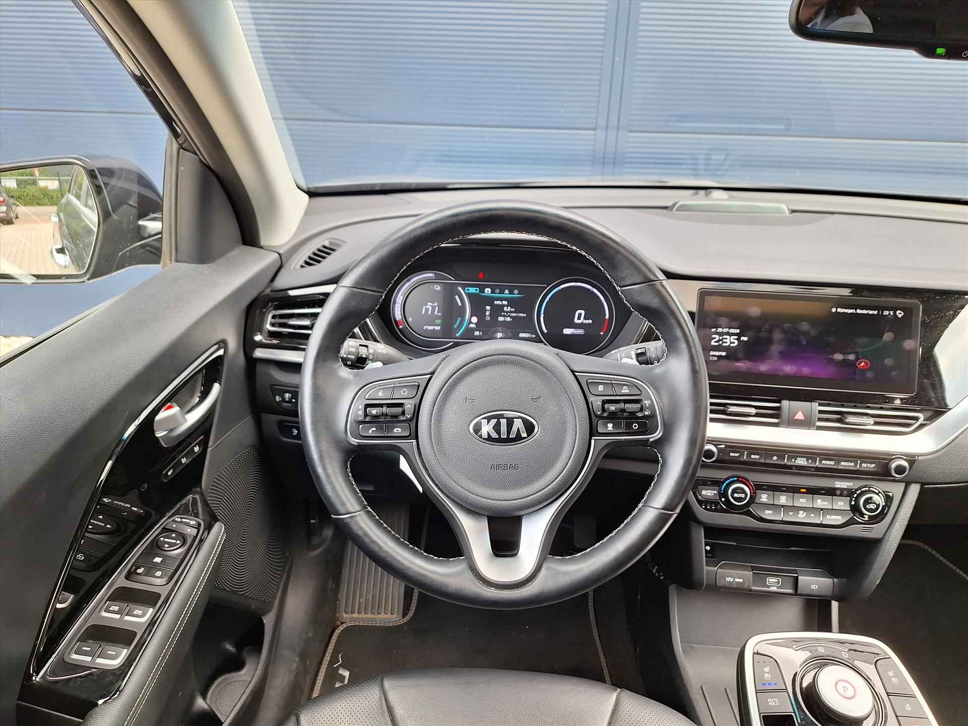 KIA e-Niro Elektrisch 204pk Aut ExecutiveLine | Full led | Leder | Stoelventilatie | Jbl audio | Navigatie | Camera - 9/29