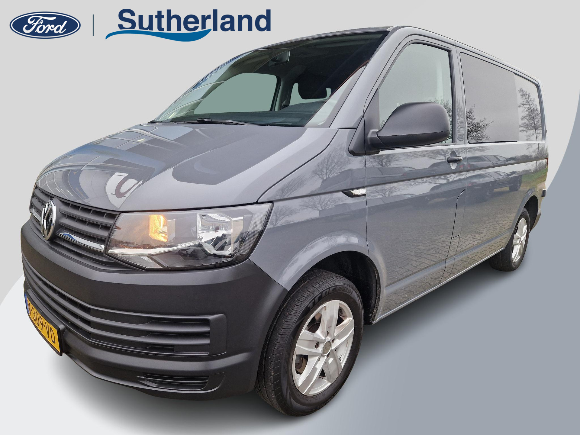 Volkswagen Transporter 2.0 TDI L1H1 Economy Business DC | Zeer Netjes! | Dubbele Cabine | Airco | Trekhaak |