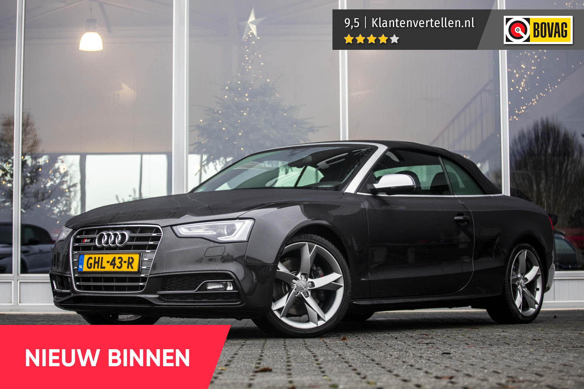 Audi A5 Cabriolet 3.0 TFSI S5 quattro | Unieke staat | B&O | Leder