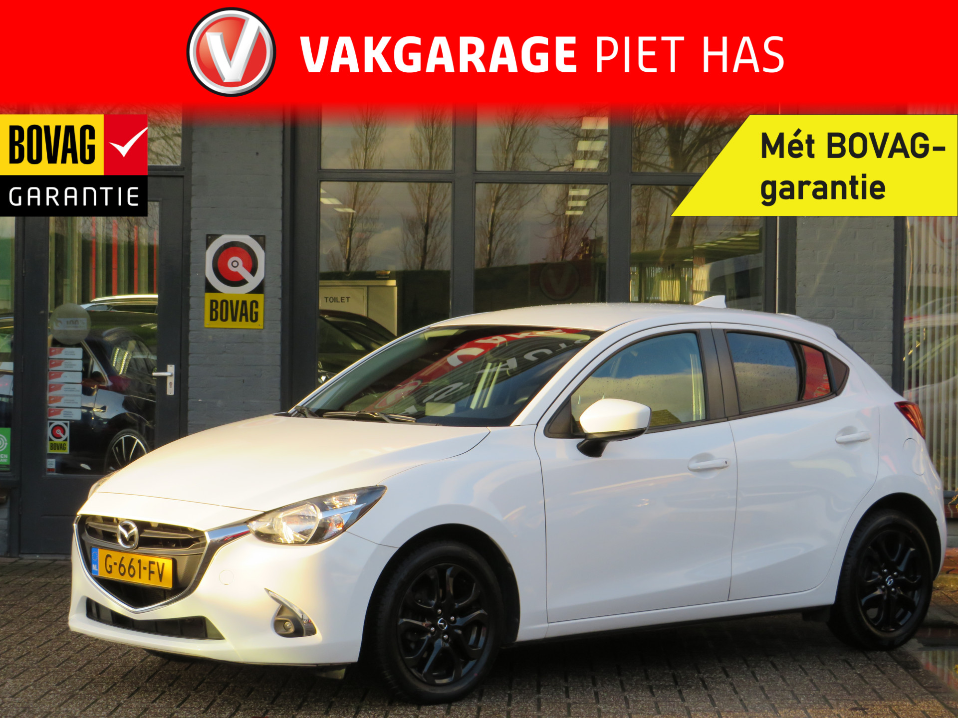 Mazda 2 1.5 Skyactiv-G Sport Selected | Airco | Cruise Control | Parkeercamera | Incl. BOVAG Garantie | Bluetooth |