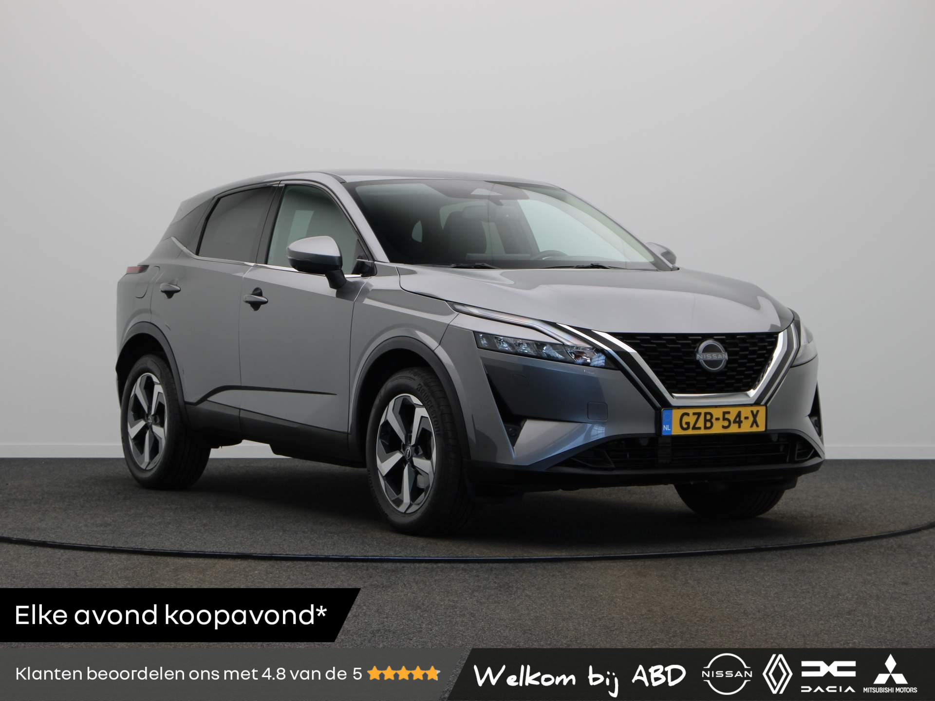 Nissan Qashqai 158pk MHEV Xtronic N-Connecta | 360 graden camera | Stuur, stoel, Voorruitverwarming | Climate control | Groot scherm navi | Navigatie | Licht metalen wielen |