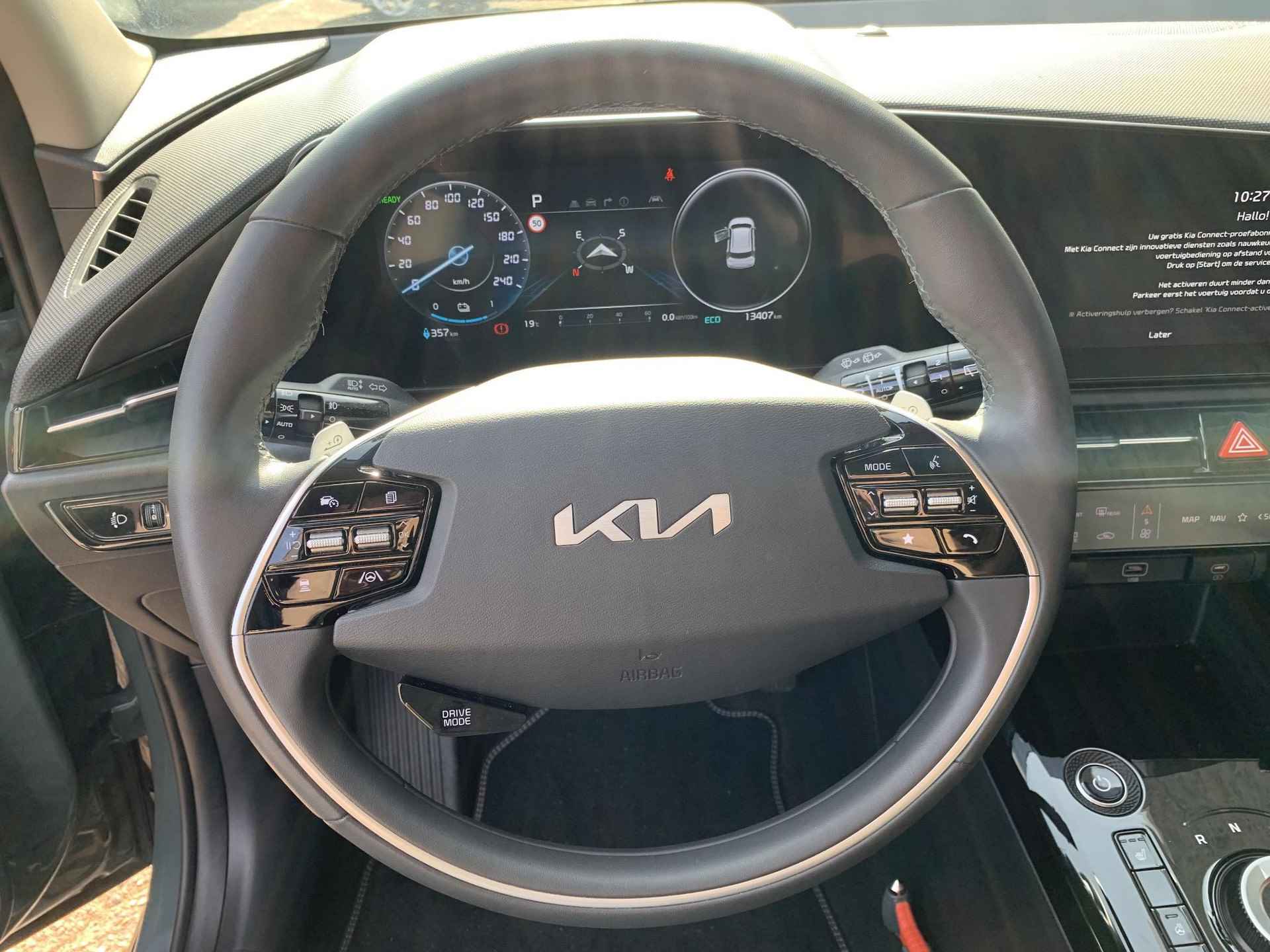 Kia Niro Edition 64.8 kWh | Navigatie | Camera | Ad. Cruise | Stoel/stuurverwarming | Carplay | PDC V+A | LMV 17 inch - 12/23