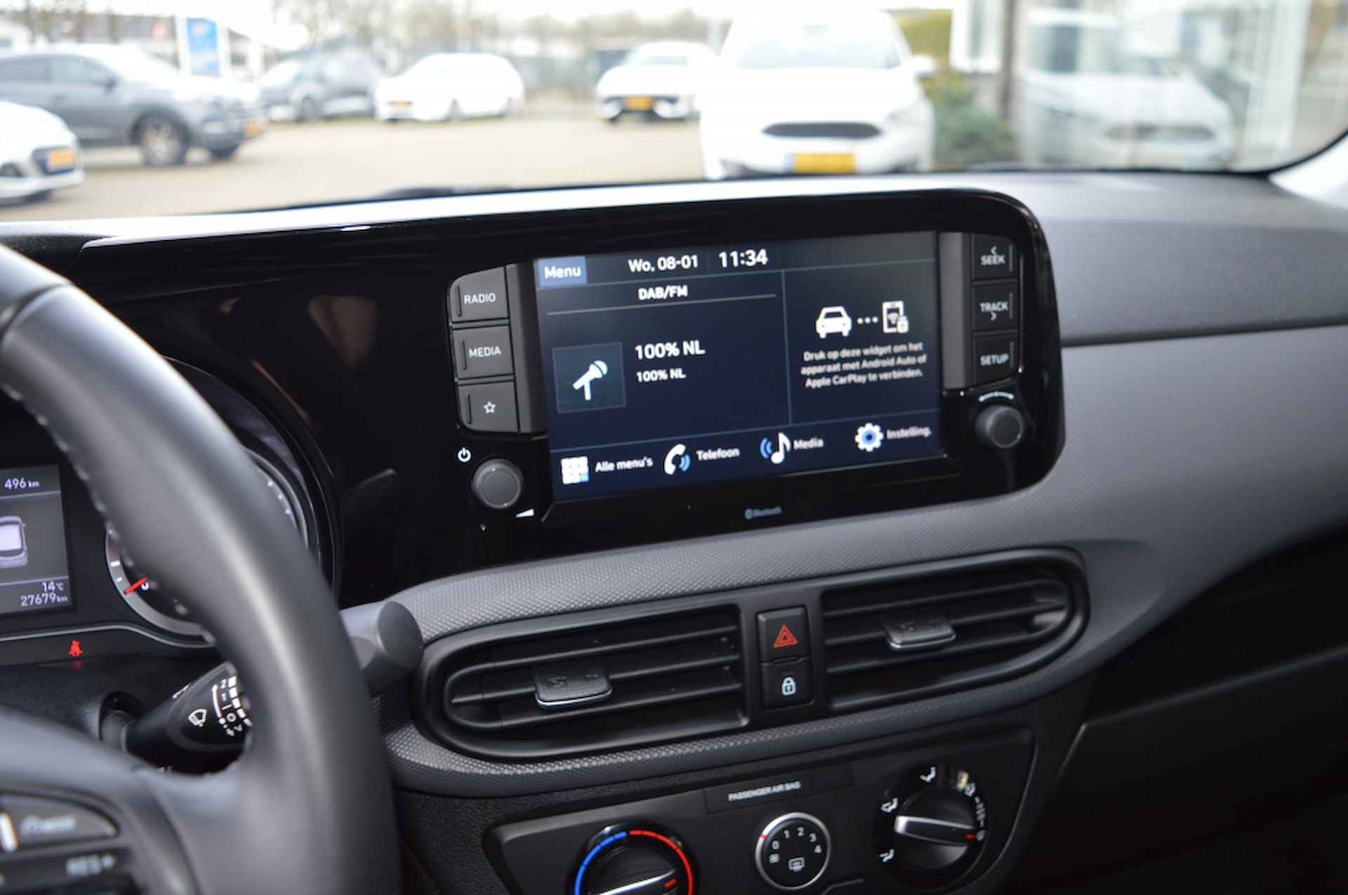 Hyundai i10 1.0 Comfort Carplay Cruise NL-auto - 15/21