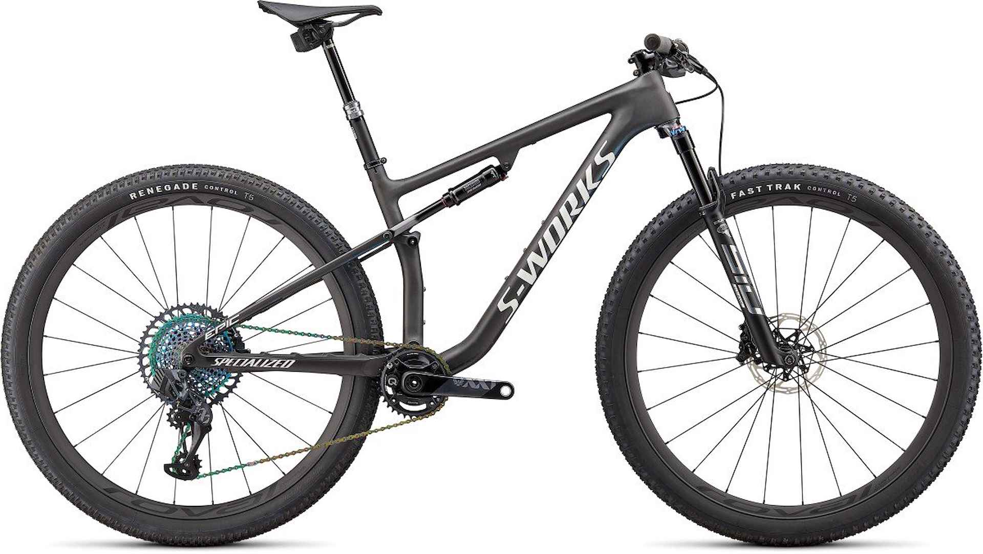 Specialized Epic S-Works (Testfiets) Carbon/blue Murano/chrome M 2022 - 1/1