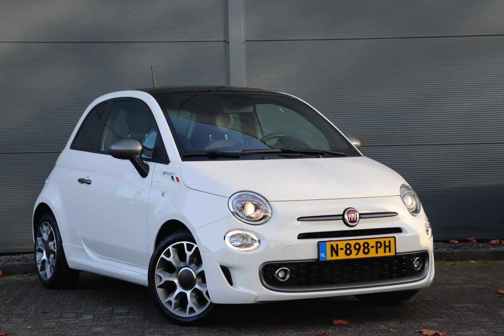 Fiat 500 1.0 Hybrid Sport / 11.000 KM! / Schuifdak / Carplay - 3/26