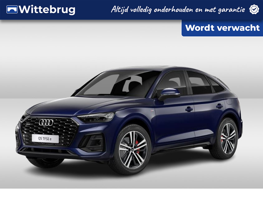 Audi Q5 Sportback 55 TFSI e 367pk quattro S Line | Panoramadak | Luchtvering | Bang & Olufsen | Optiek zwart | City & Tour pakket | Matrix | 20" LM velgen