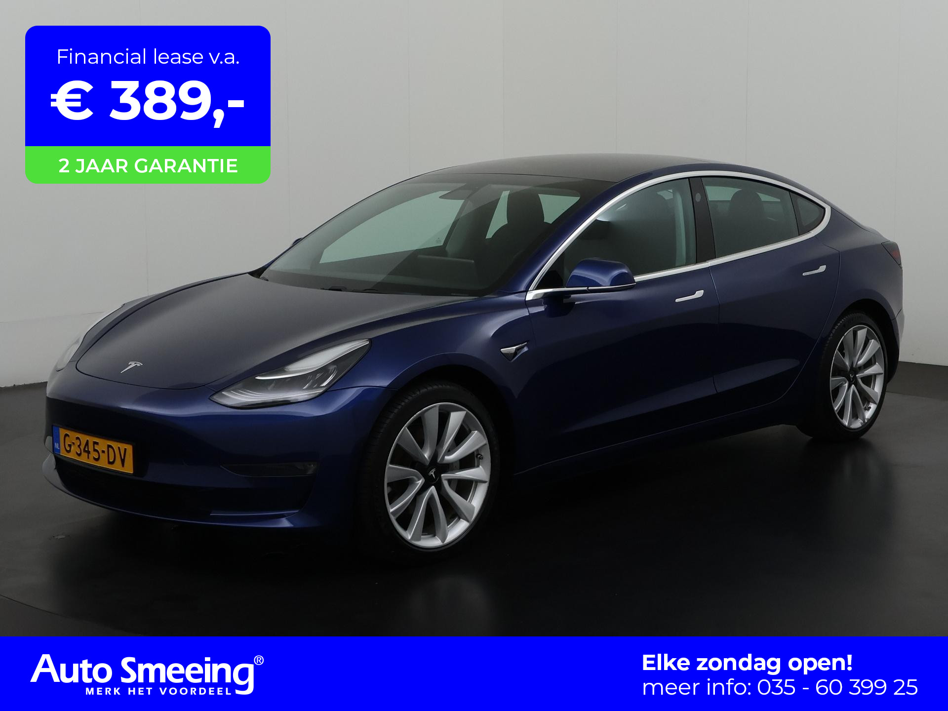 Tesla Model 3 Long Range AWD Dual | Trekhaak | Camera | Adapt Cruise | Zondag Open!