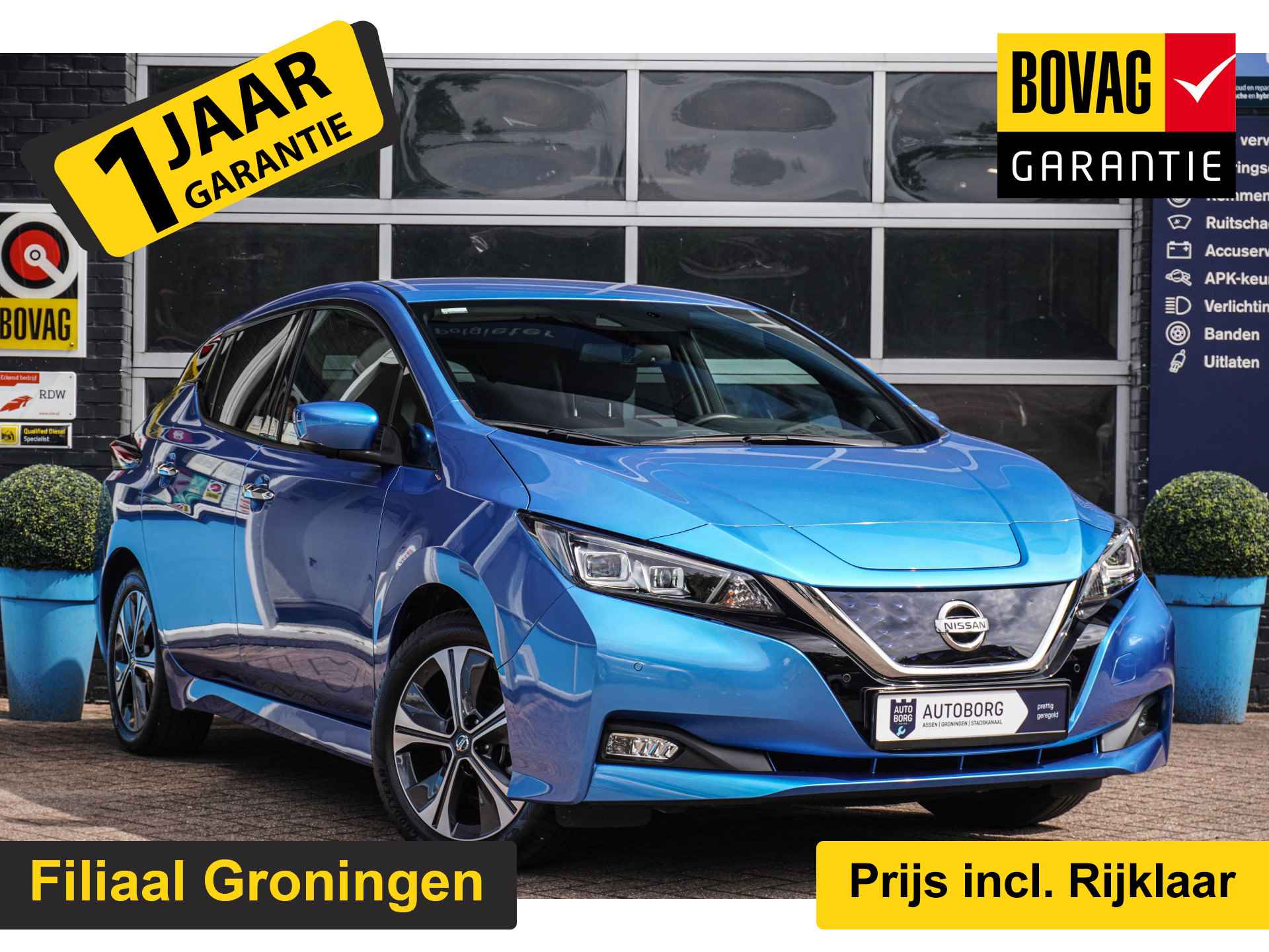 Nissan Leaf BOVAG 40-Puntencheck