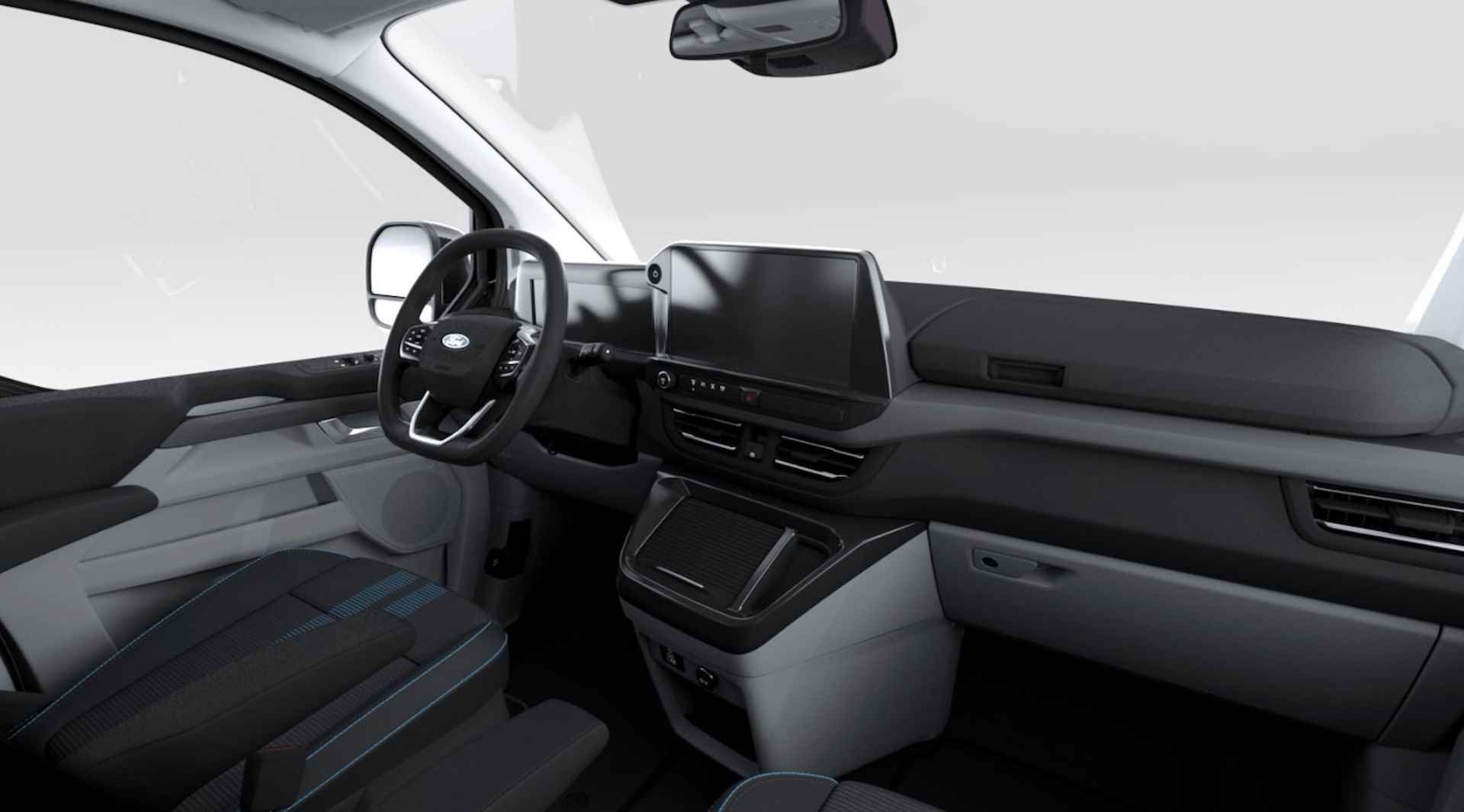 Ford Tourneo Custom PHEV 233PK SPORT | Geel kenteken | Incl. BPM & BTW | 8 Persoons | Zeer Luxe | - 6/10