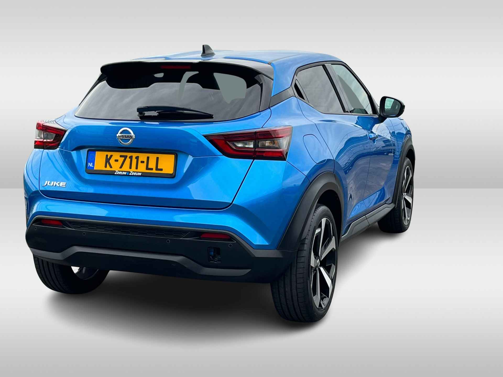 Nissan Juke 1.0 DIG-T Tekna / Stoelverwarming / 360 Camera / LED / Half-Lederen bekleding - 8/28