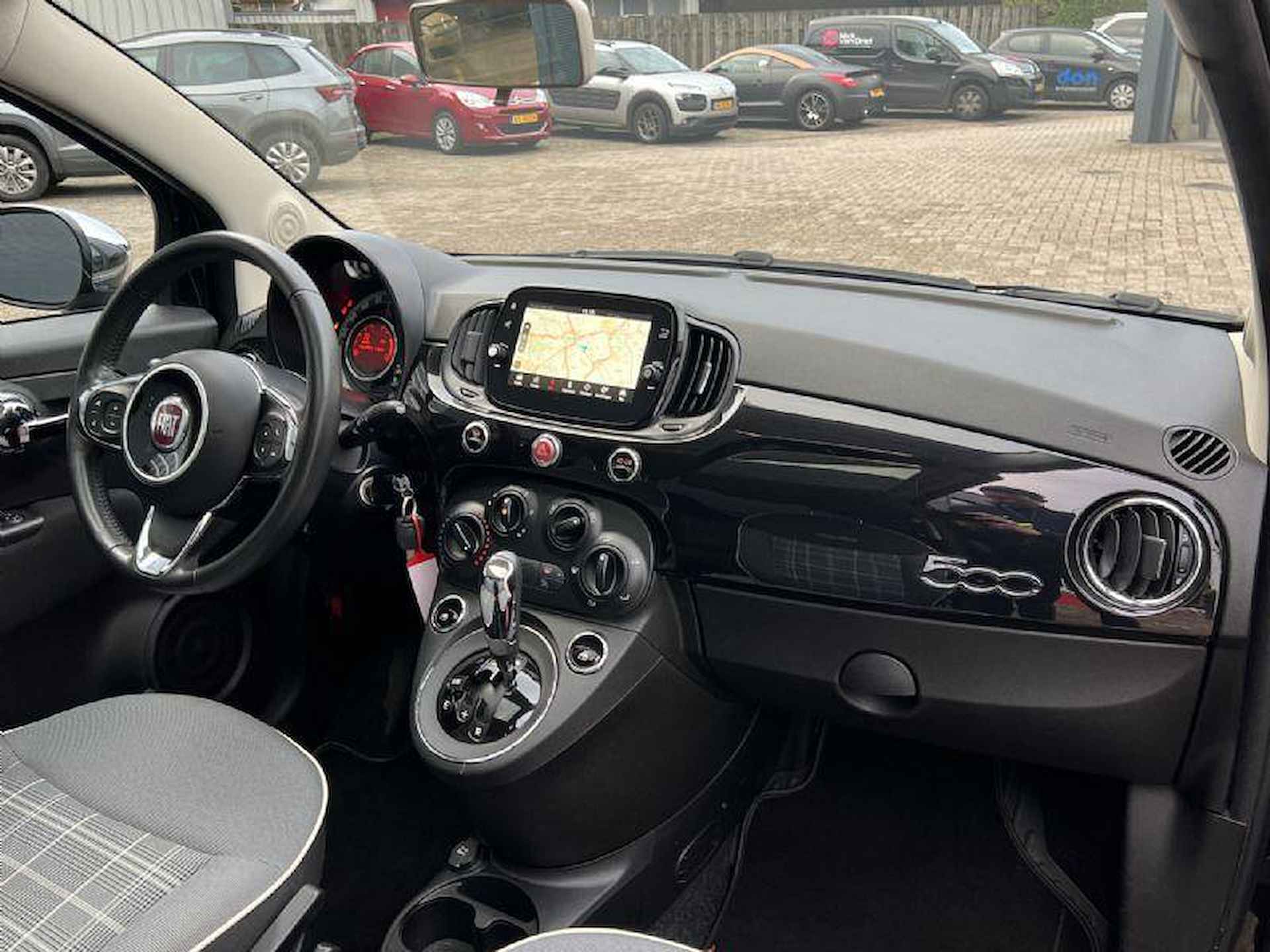 Fiat 500 1.2 Pop Star Automaat | Panoramadak | Parkeersensoren | Airco | - 5/24