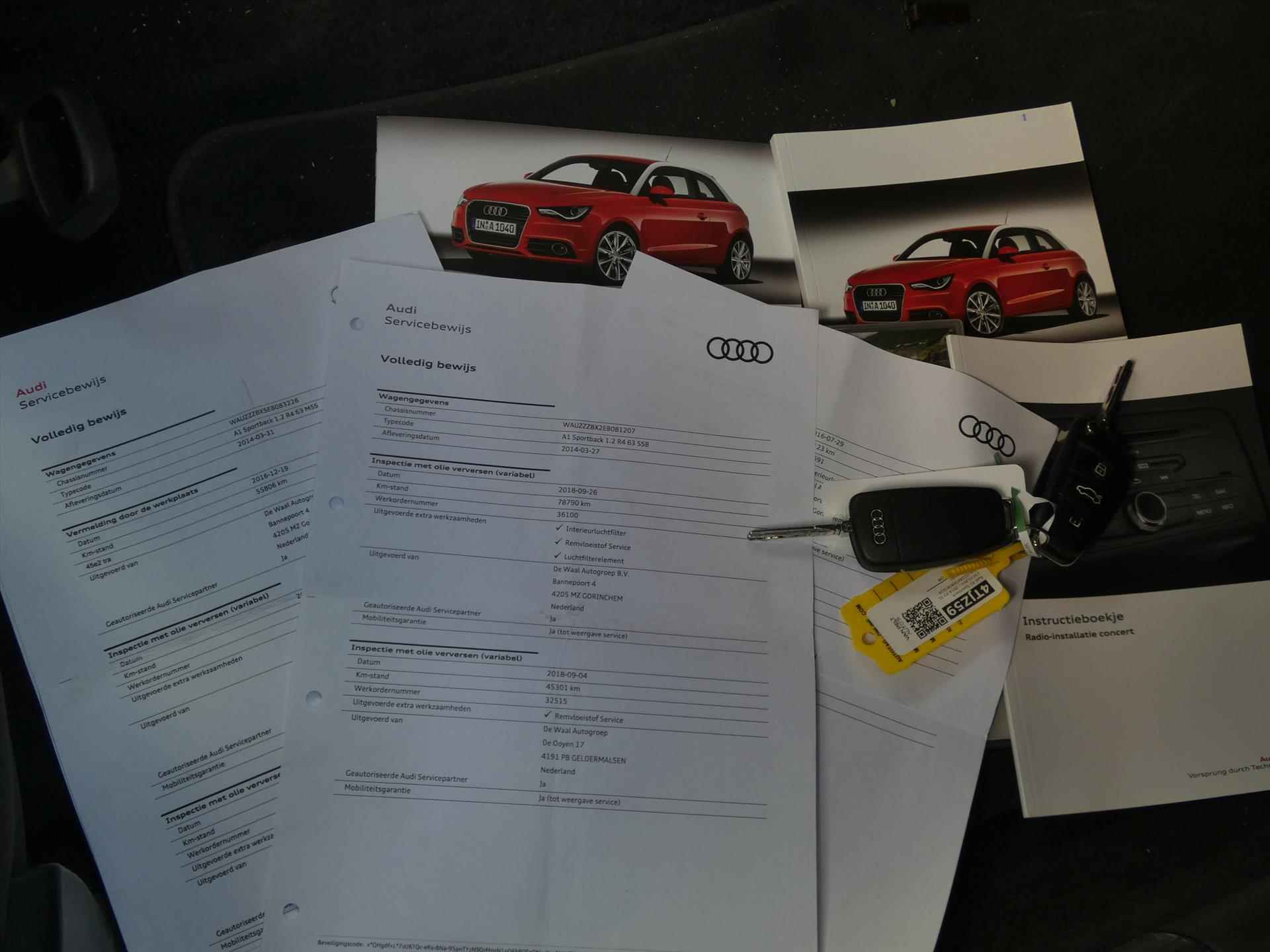 AUDI A1 Sportback 1.2 TFSI Admired S-Line | Airco (Automatisch) | 1e eigenaar | - 32/37