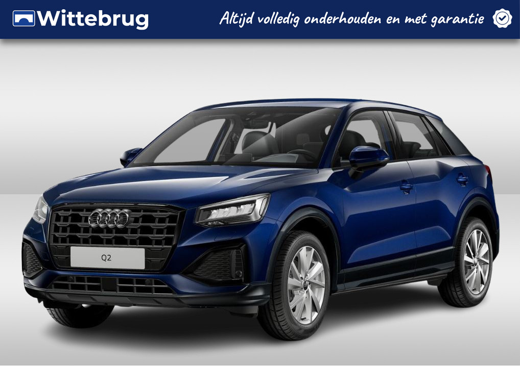 Audi Q2 35 TFSI 150pk s-tronic Advanced | Leder | Sportstoelen | Camera | Parking pakket | Stoelverwarming | Adaptive cruise control | Comfortsleutel