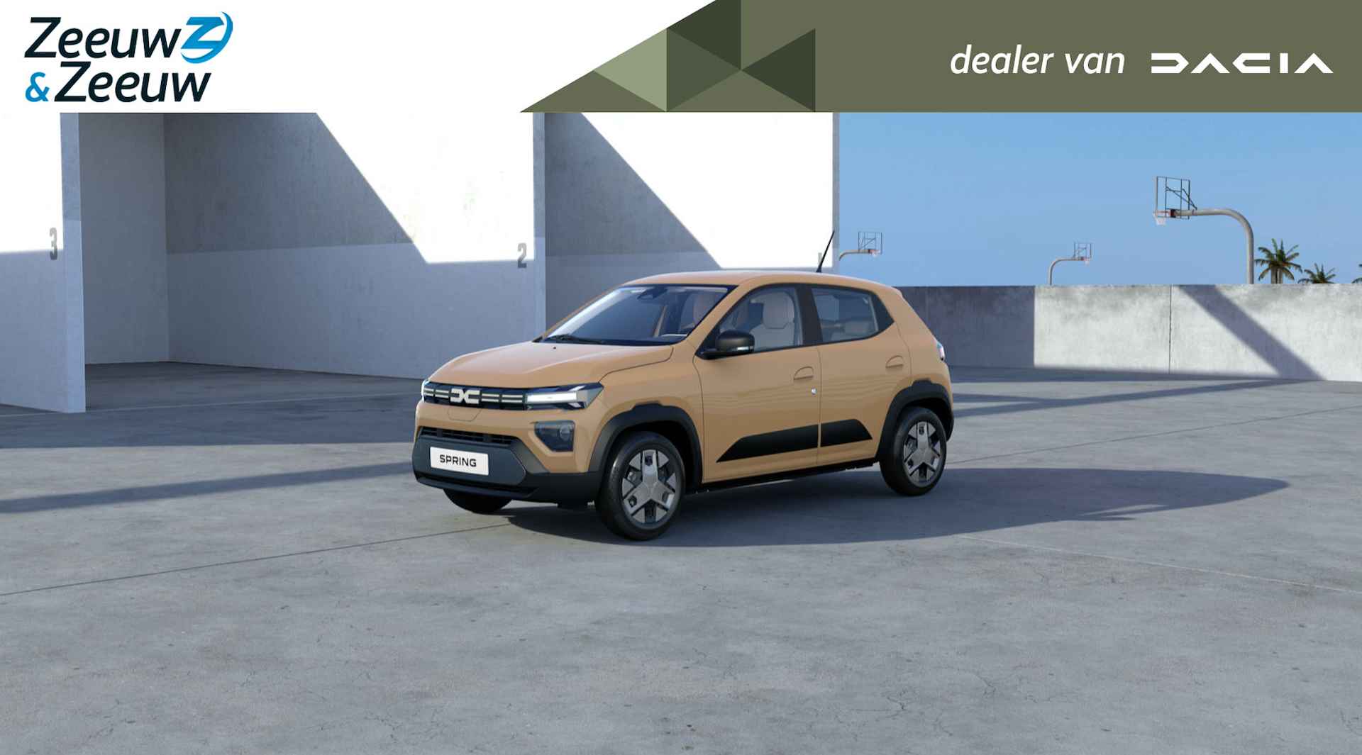 Dacia Spring Expression 65 26.8 kWh | Inclusief SEPP Subsidie en Dacia Days Korting €17.700 | Verwachte datum binnenkomst 7 november | DC Lader met een maximaal vermogen van 30kW - 1/12