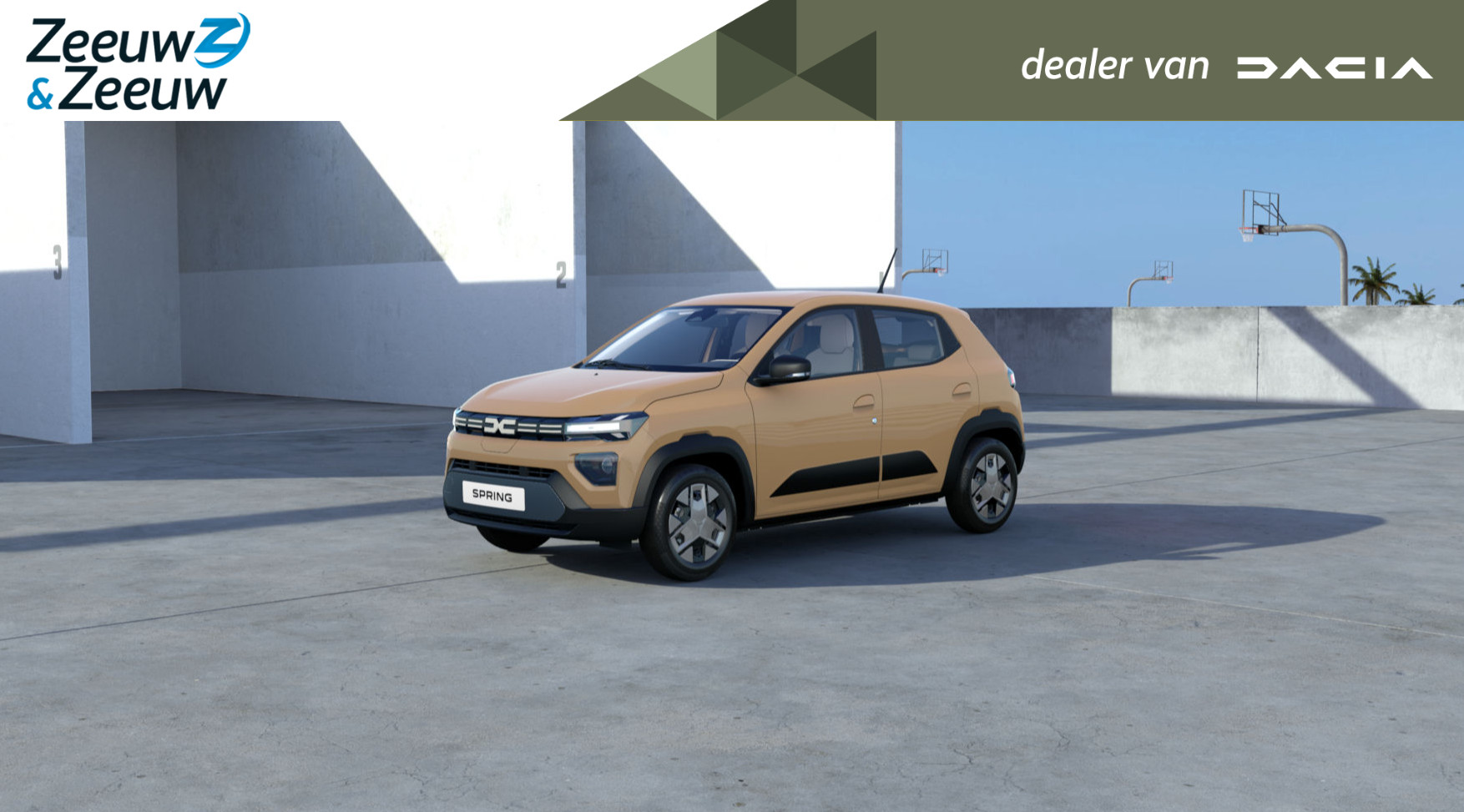 Dacia Spring Expression 65 26.8 kWh | Inclusief SEPP Subsidie en Dacia Days Korting €17.700 | Verwachte datum binnenkomst 7 november | DC Lader met een maximaal vermogen van 30kW