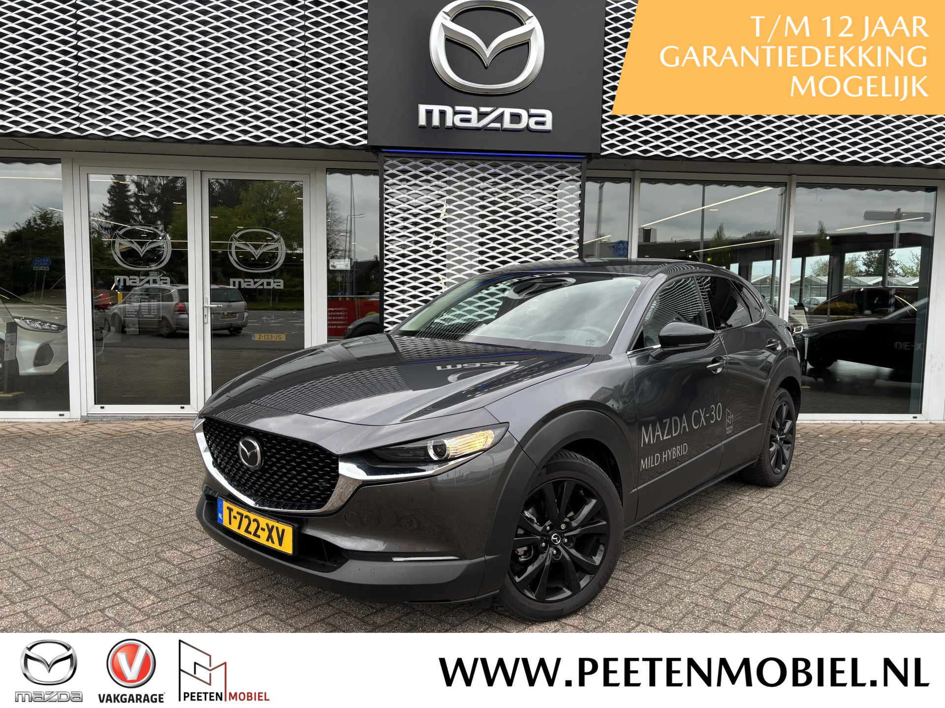 Mazda CX-30 2.0 e-SkyActiv-G M Hybrid Homura | 4 SEASON BANDEN | 6 JAAR GARANTIE |