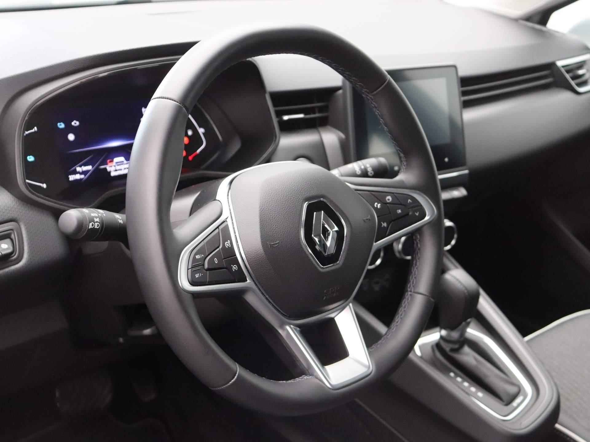 Renault Clio 140pk E-Tech Hybrid Techno  |  Achteruitrijcamera | Stuur & Stoelverwarming | Climate control | Elektronisch handrem | - 16/42