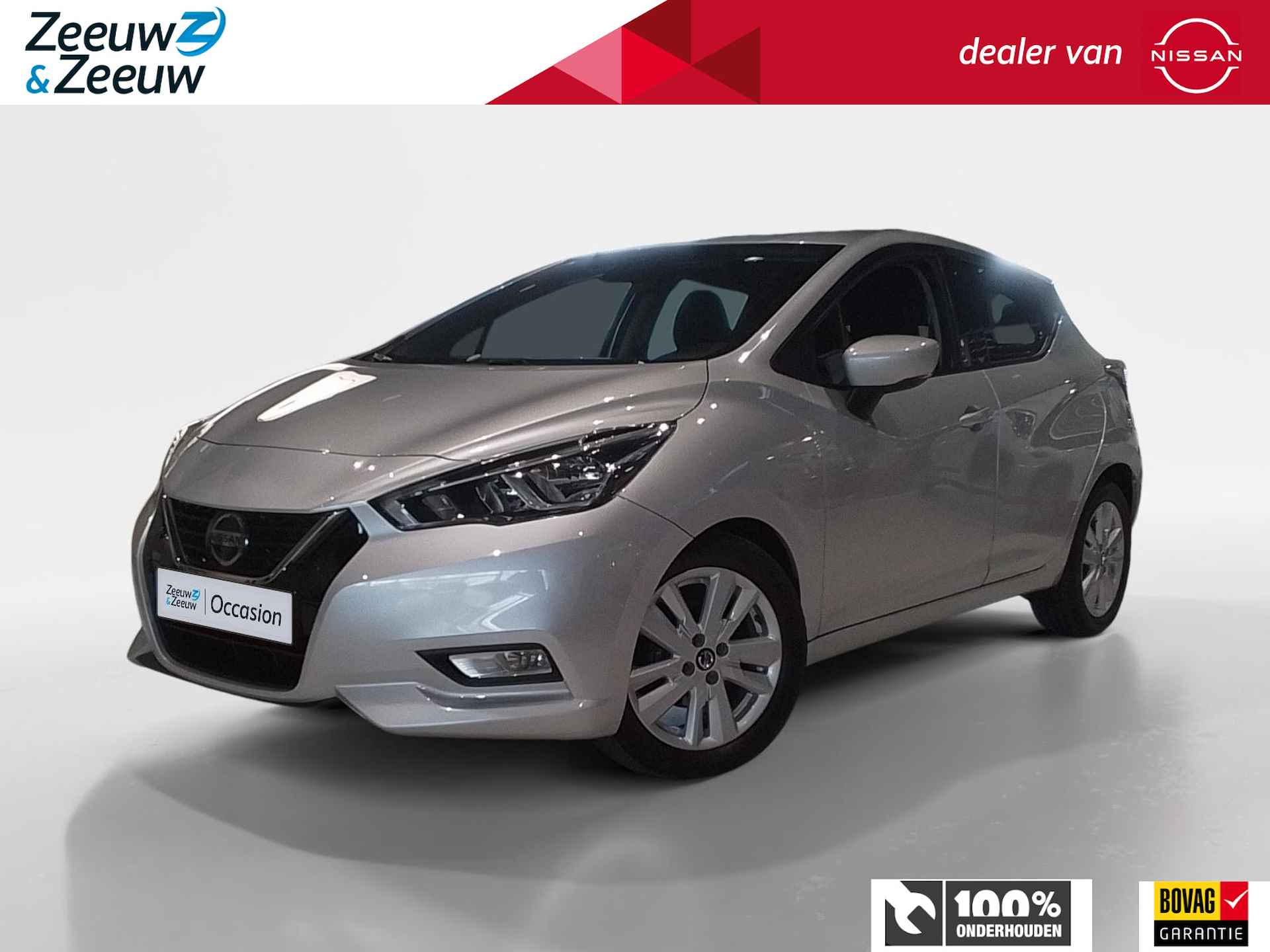 Nissan Micra 1.0 IG-T N-Connecta 100PK AUTOMAAT | Cruise Control | Climate Control | Lichtmetalen velgen | Isofix | Apple Carplay, Android Auto |