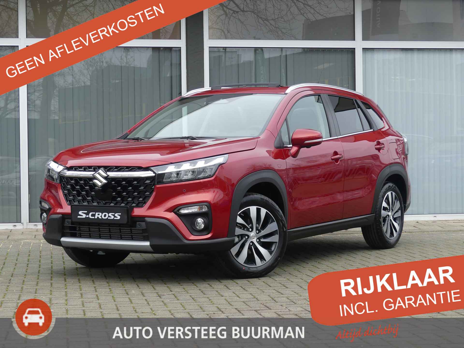 Suzuki S-Cross 1.4 Boosterjet Style Smart Hybrid 6 jaar fabrieksgarantie! Uit voorraad leverbaar!