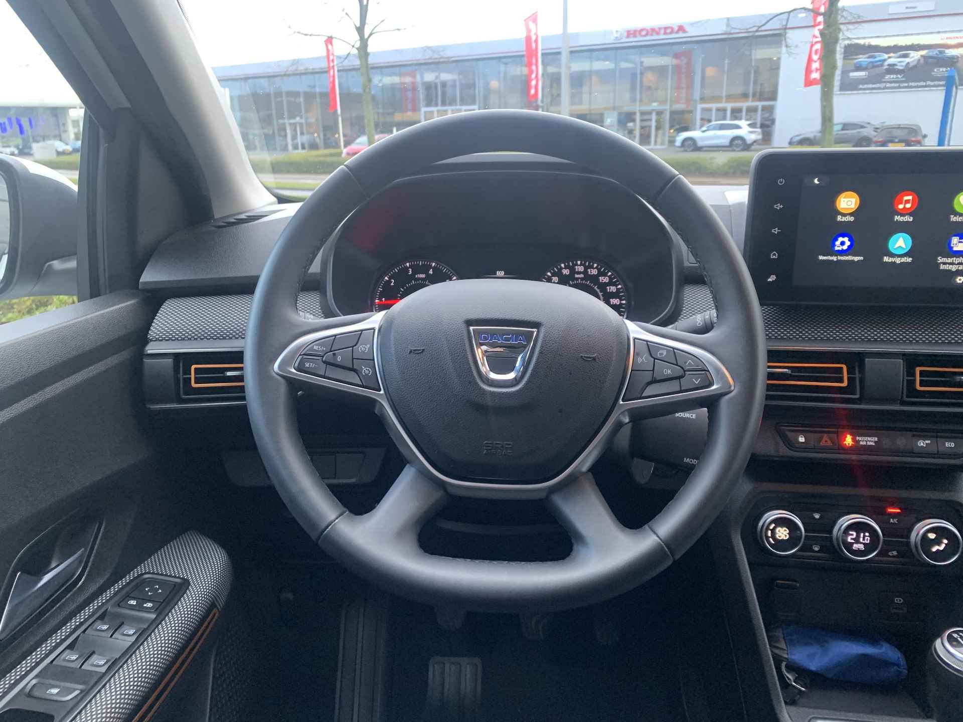 Dacia Sandero Stepway 1.0 TCe 100 Bi-Fuel Comfort Apple carplay/android auto | Lichtmetalen velgen | Achteruitrijcamera | Keyless entry/start | Parkeersensoren | - 11/20