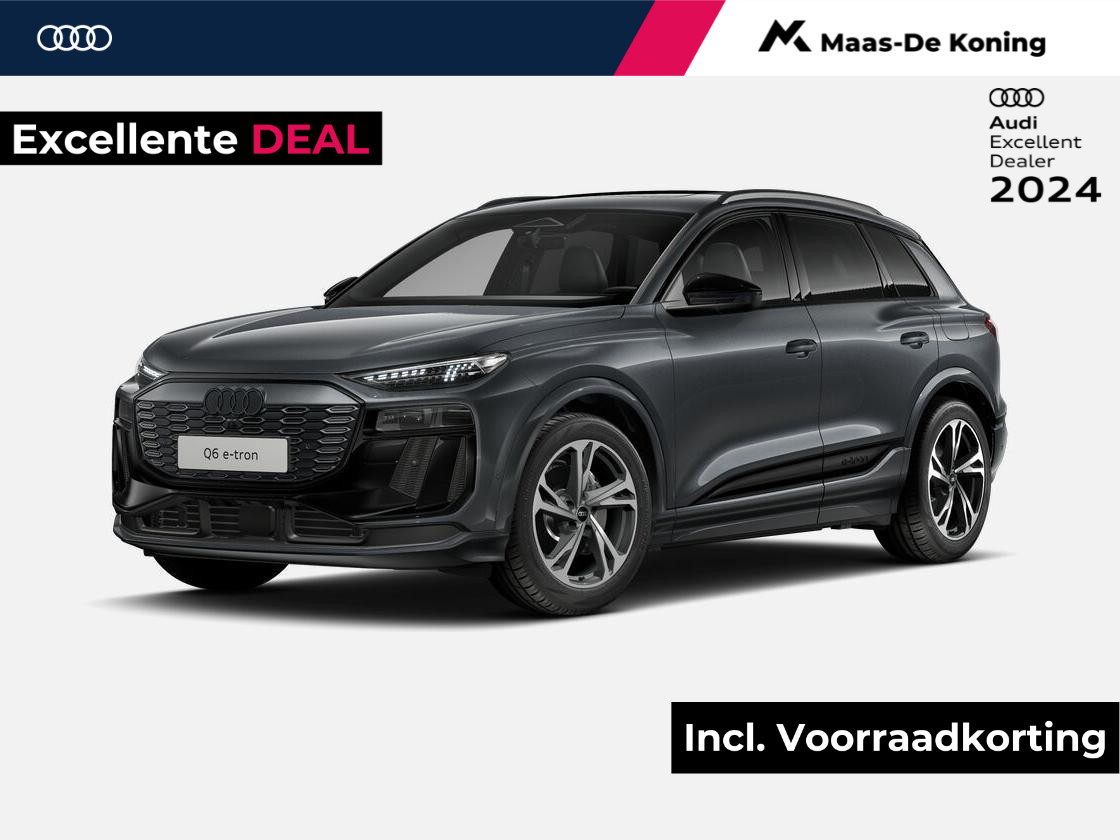 Audi Q6 e-tron Launch Edition e-tron 252pk Audi Q6 e-tron Launch edition · Tech pakket · Glazen panoramadak