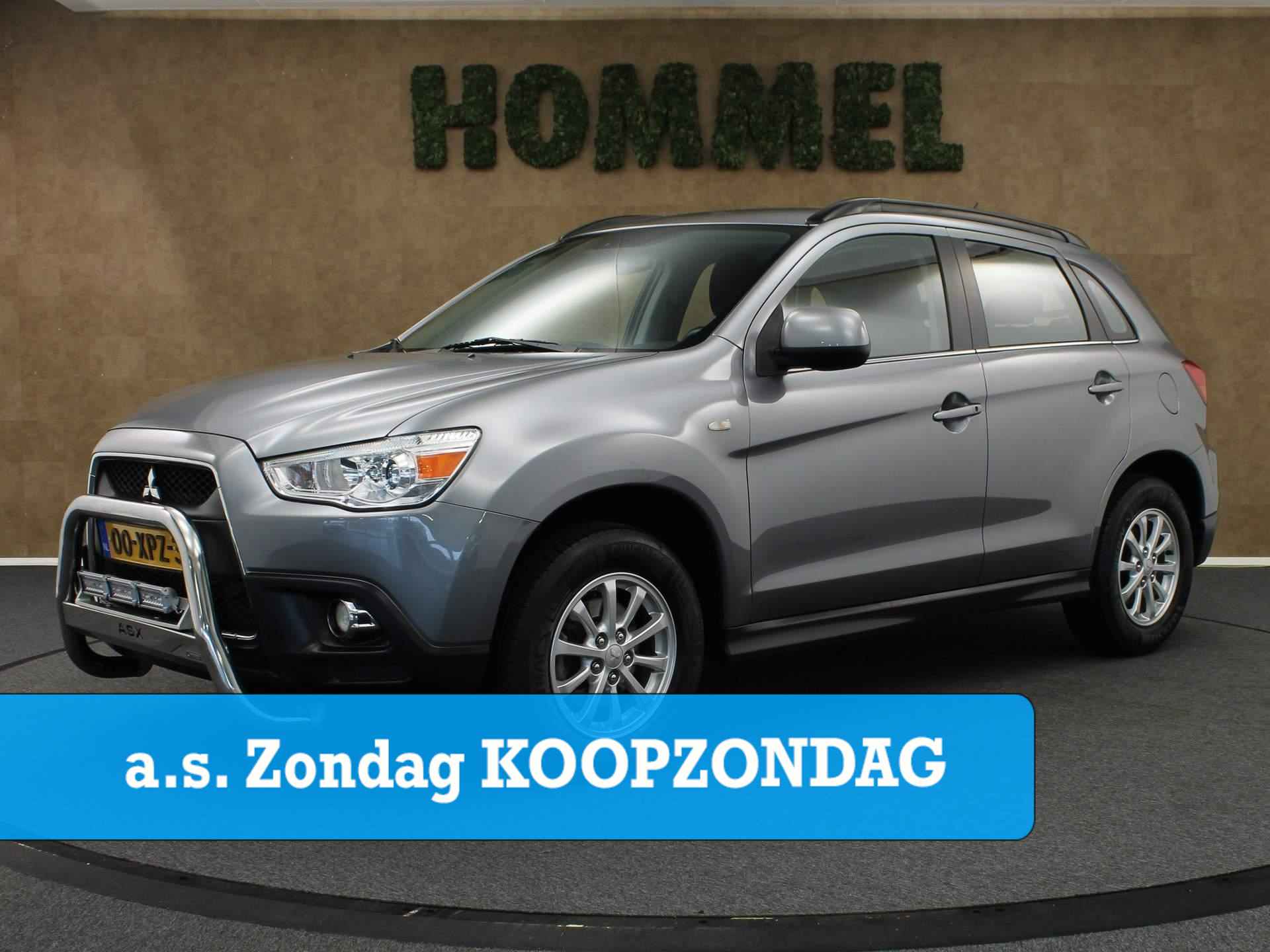 Mitsubishi ASX 1.6 Intro Edition ClearTec - ORIGINEEL NEDERLANDSE AUTO - VASTE TREKHAAK - TREKGEWICHT 1200 KG - CLIMATE CONTROL - PARKEERSENSOREN ACHTER - CRUISE CONTROL - WINTERBANDENSET - BULLBAR - 16 INCH LICHT METALE VELGEN