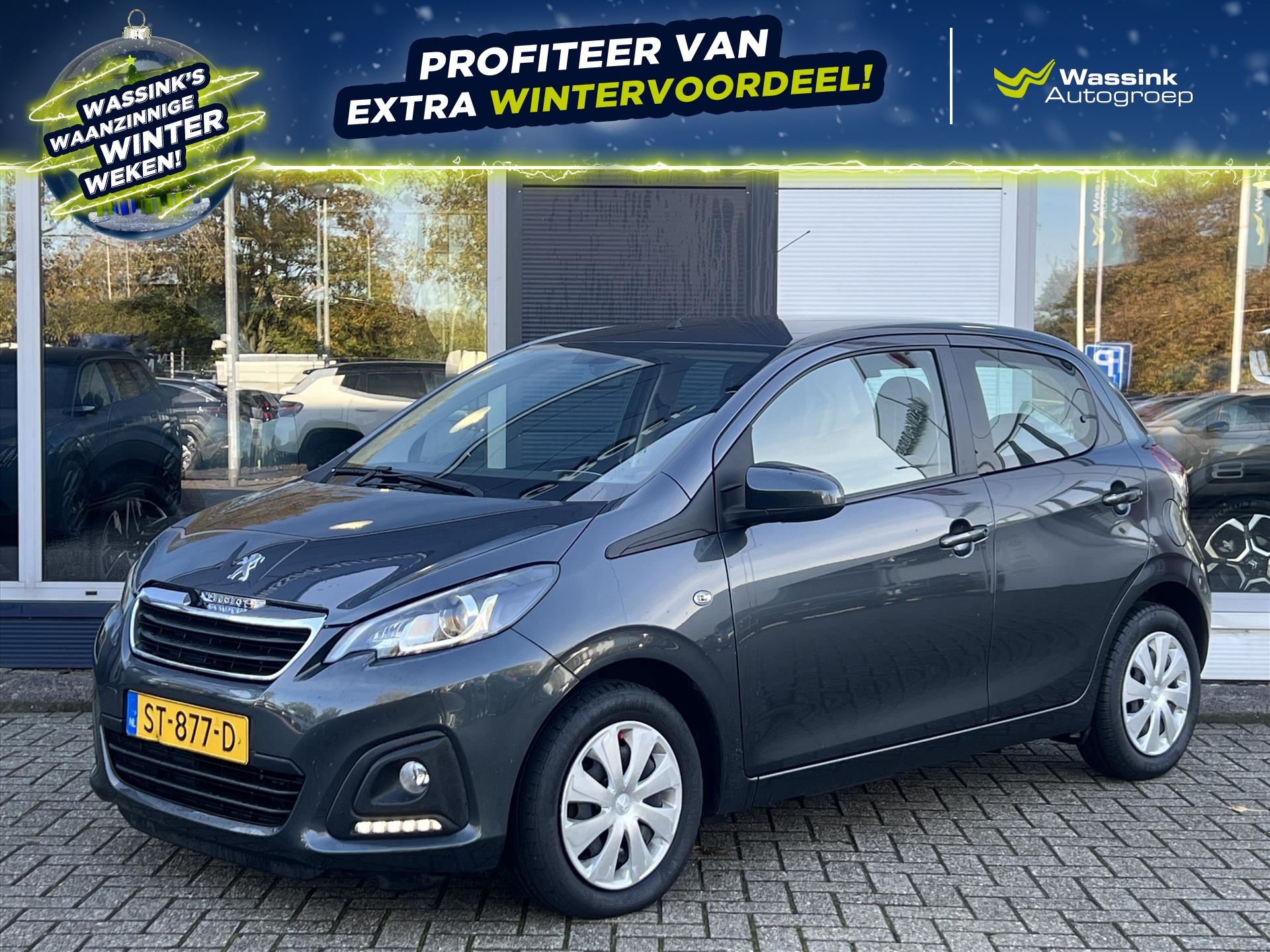 PEUGEOT 108 1.0 e-VTi 68pk 5D Active | Bluetooth | Airco