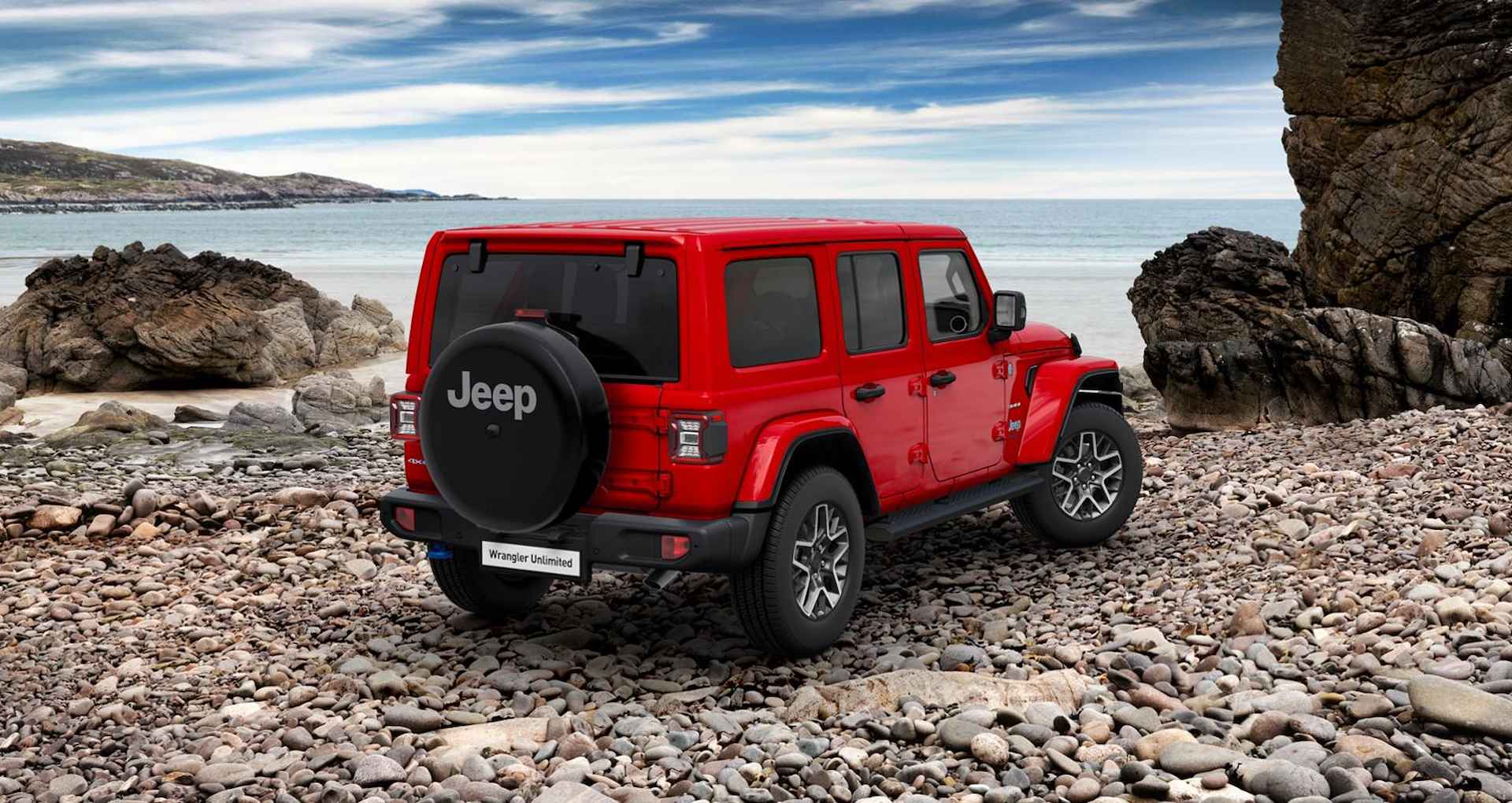 Jeep Wrangler Unlimited 4xe 380 Sahara | 4x4 | 360 Parkeersensoren | Stuur- & Stoelverwarming | Lederen Bekleding | Nieuw Te Bestellen | - 2/12