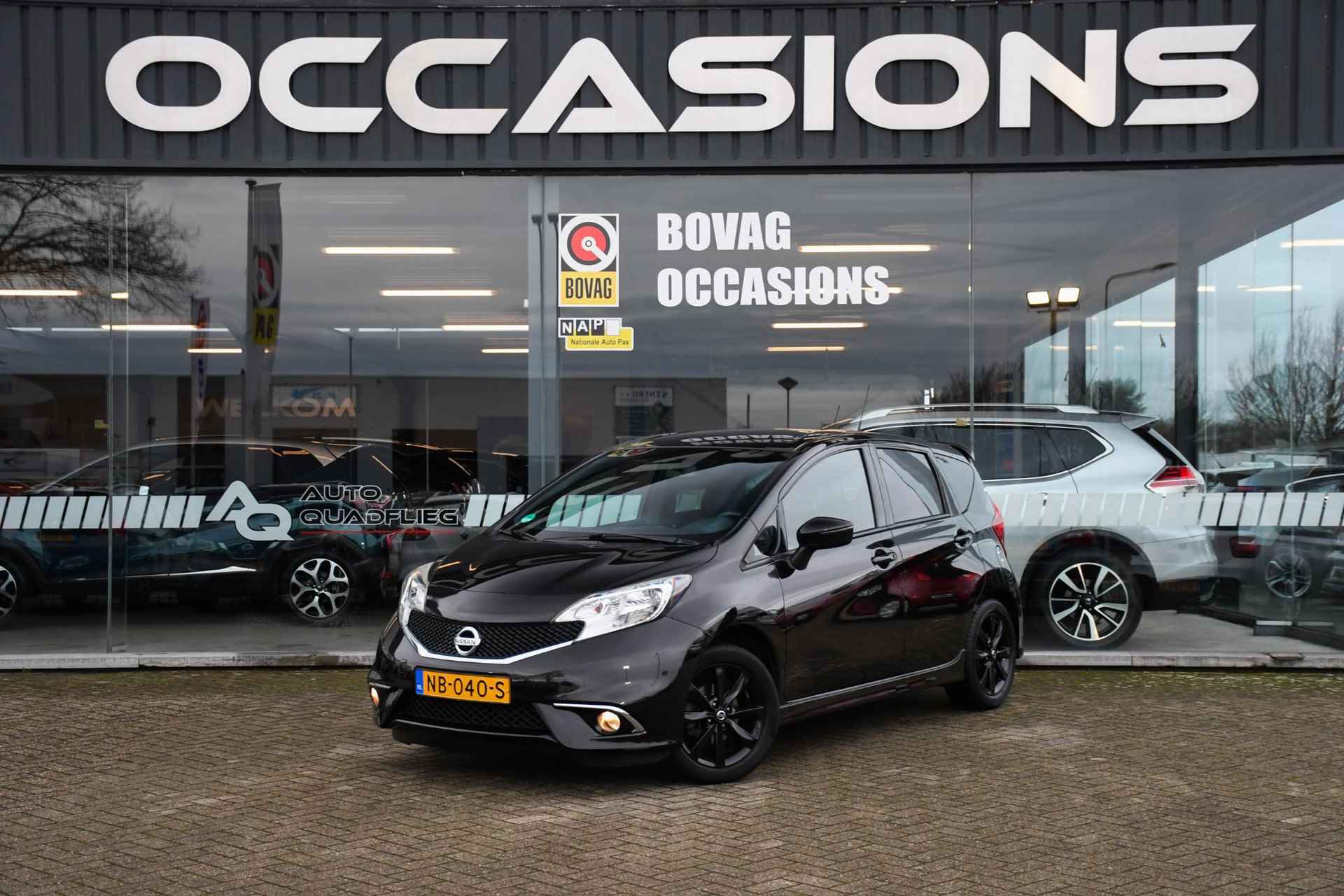 Nissan Note 1.2 Black Edition NAVIGATIE/ TREKHAAK/ CRUISE CONT - 1/28