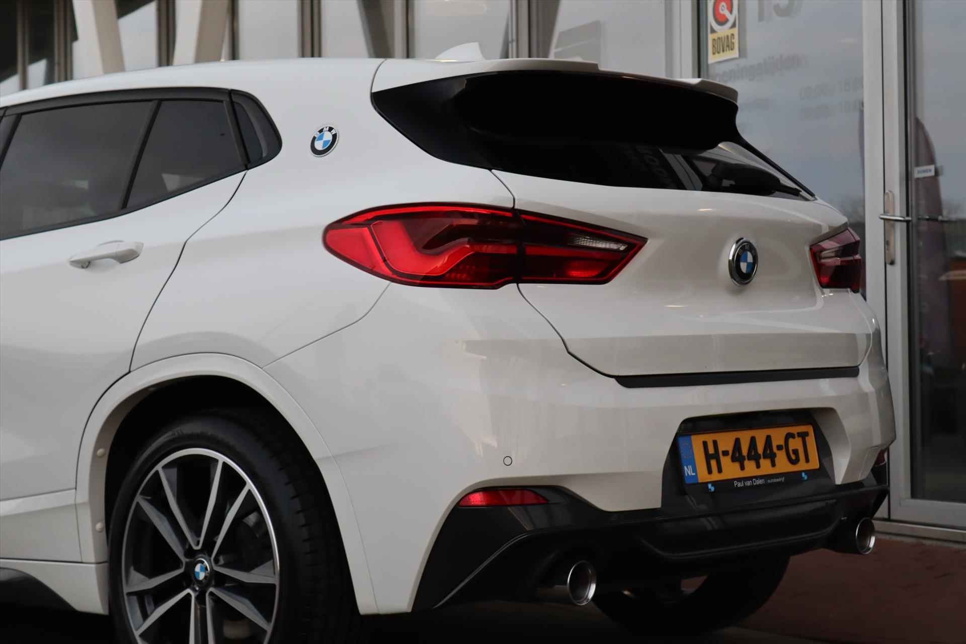 BMW X2 (f39) SDRIVE 2.0i 192PK AUTOMAAT M-SPORT Panodak | Head Up | Camera | Navi | Sfeerverl. | 19 Inch Lm | Led | Cruise | Electr.Klep | - 14/66