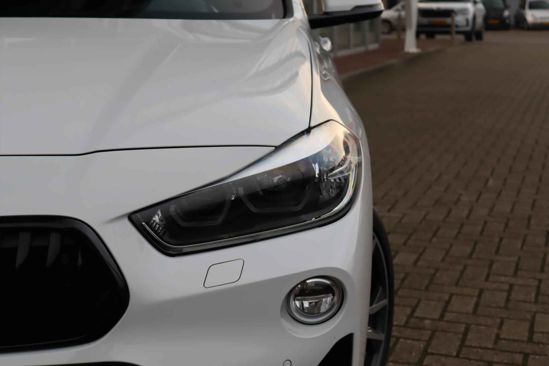 BMW X2 (f39) SDRIVE 2.0i 192PK AUTOMAAT M-SPORT Panodak | Head Up | Camera | Navi | Sfeerverl. | 19 Inch Lm | Led | Cruise | Electr.Klep | - 57/66