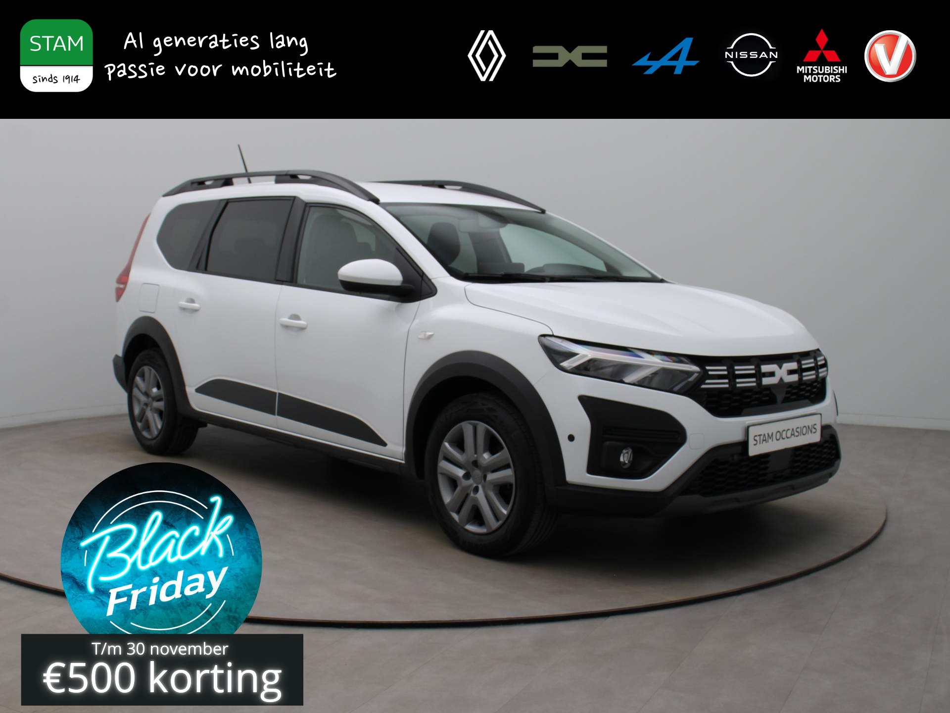 Dacia Jogger TCe 110pk Expression 7-PERS. Airco | Camera | Navi | Parksens.