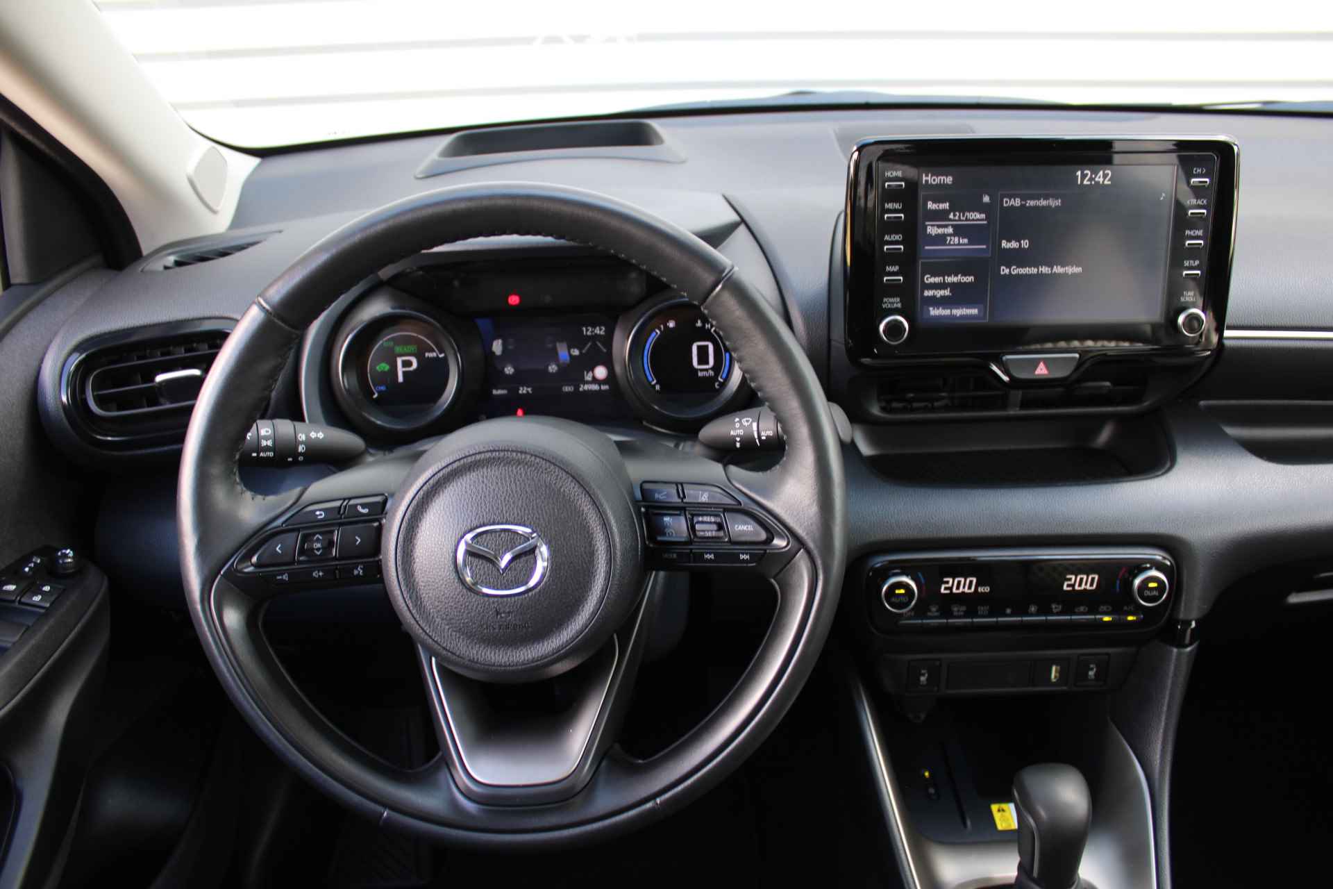 Mazda 2 Hybrid 1.5 Select | Panoramadak | Airco | Navi apple carplay / Android auto | Cruise | PDC | Head-up display | - 10/36