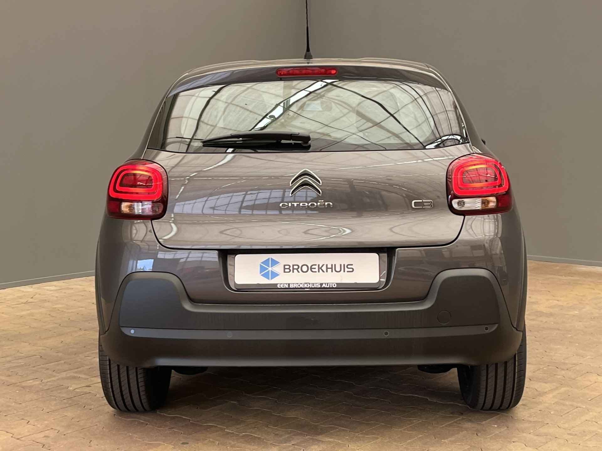 Citroën C3 1.2 82PK Plus | Navigatie | DAB+ | Parkeersensoren | Cruise | Carplay | Bluetooth | Touchscreen | Clima | Led dagrij | Rijstrooksensor | - 25/37