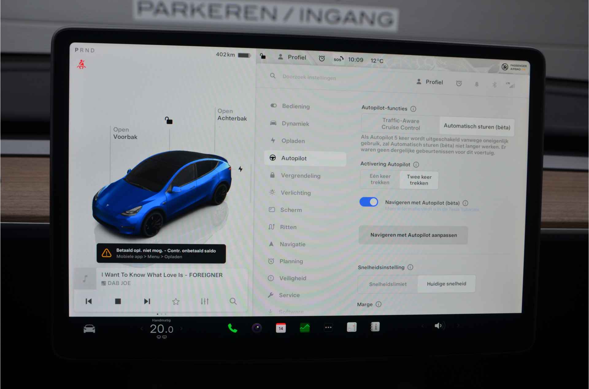 Tesla Model Y Performance AWD 75 kWh Enhanced AutoPilot, MARGE - 16/33