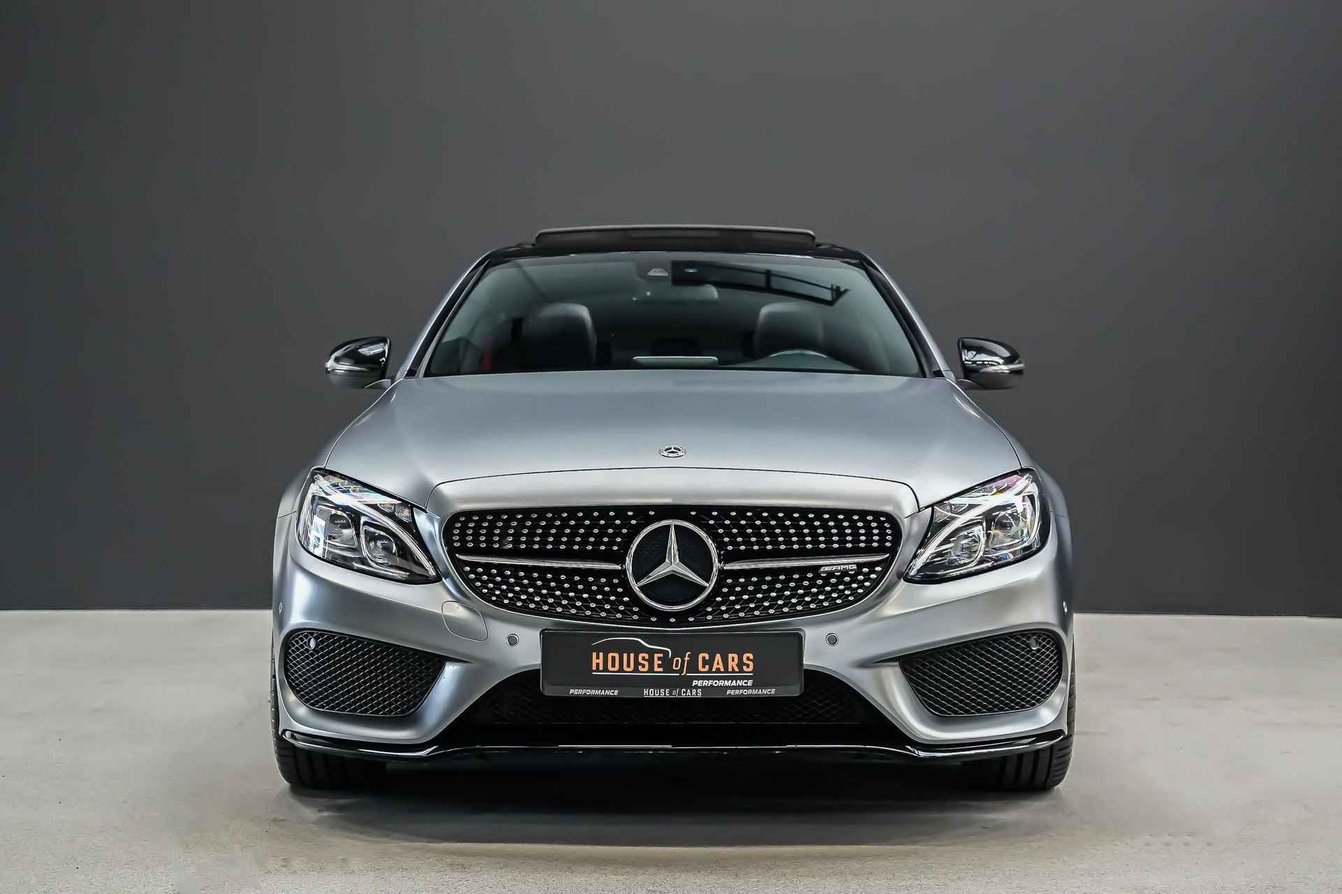 Mercedes-Benz C-klasse AMG 43 4MATIC |AMG pakket|panoramadak|Burmester|sportuitlaat|elk. stoelen|cruise control|parkeercamera en sensoren|18"| - 23/38