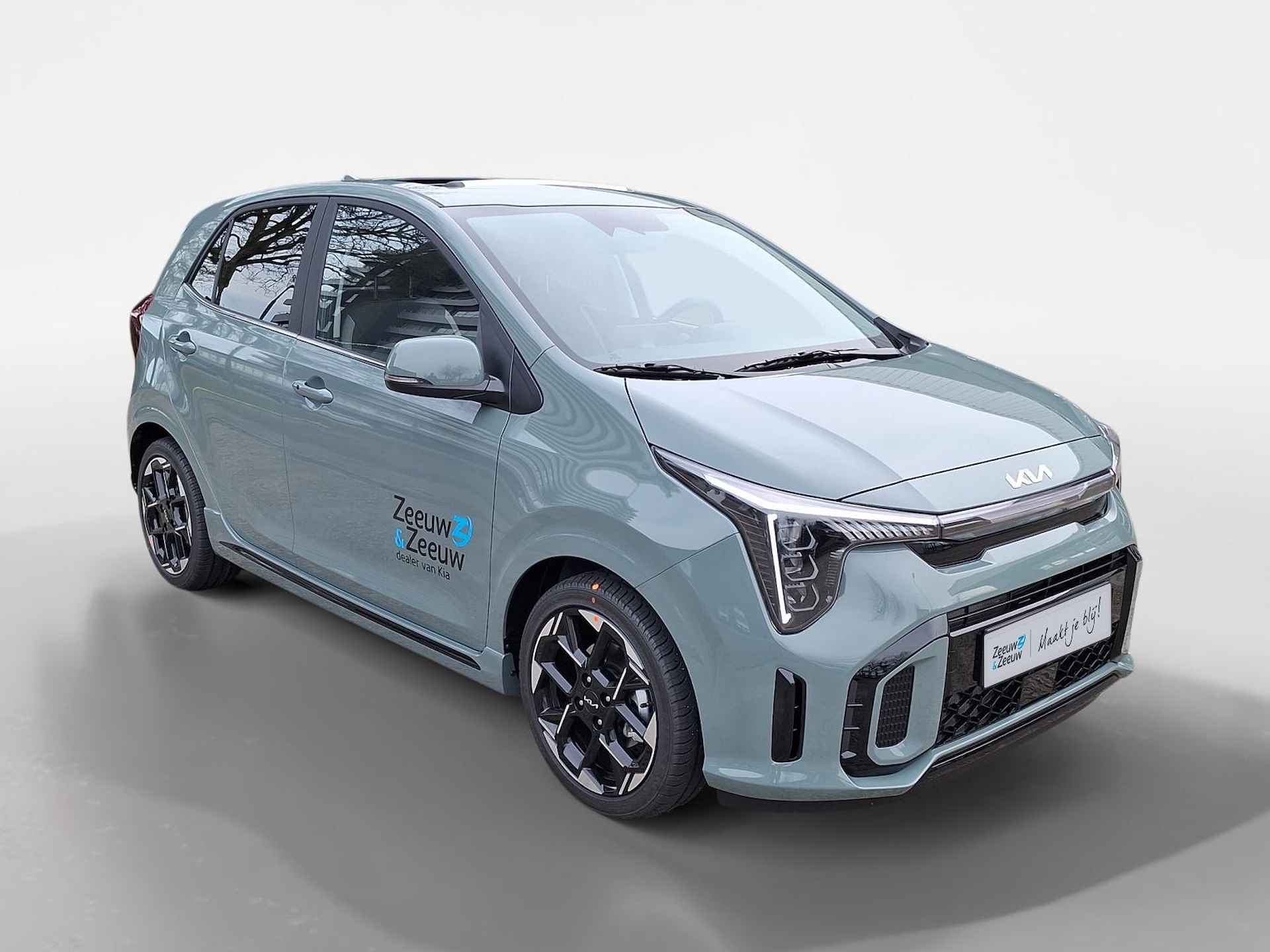 Kia Picanto 1.0 DPI GT-Line Super compleet | Navigatie | Stoel + stuurverwarming | Schuifdak | - 3/28