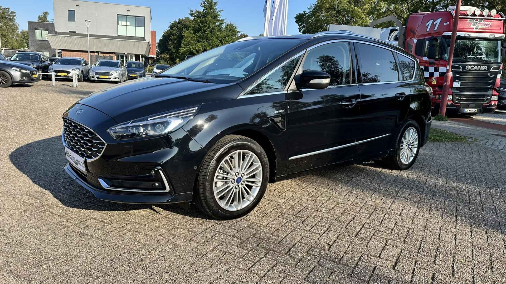 Ford S-Max 2.5 Hybrid Vignale 190pk | Adaptieve Cruise | Massage stoelen | Climate Seats | Trekhaak Afneembaar | 1.750kg Trekgewicht | Elek. Achterklep - 10/31